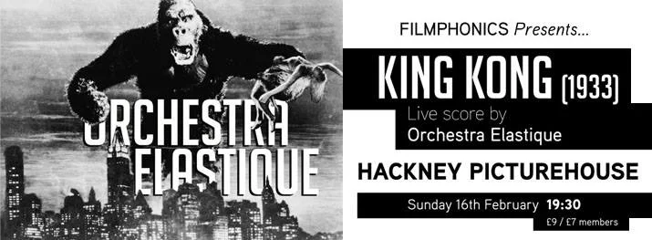 Original 1933 silent "King Kong", Hackney Picture House