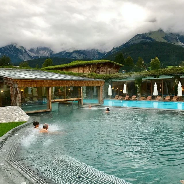 This place is like out of a fairytale. Definitely one of the coolest and most beautiful hotels I've ever visited. 🇦🇹 #lovingaustria