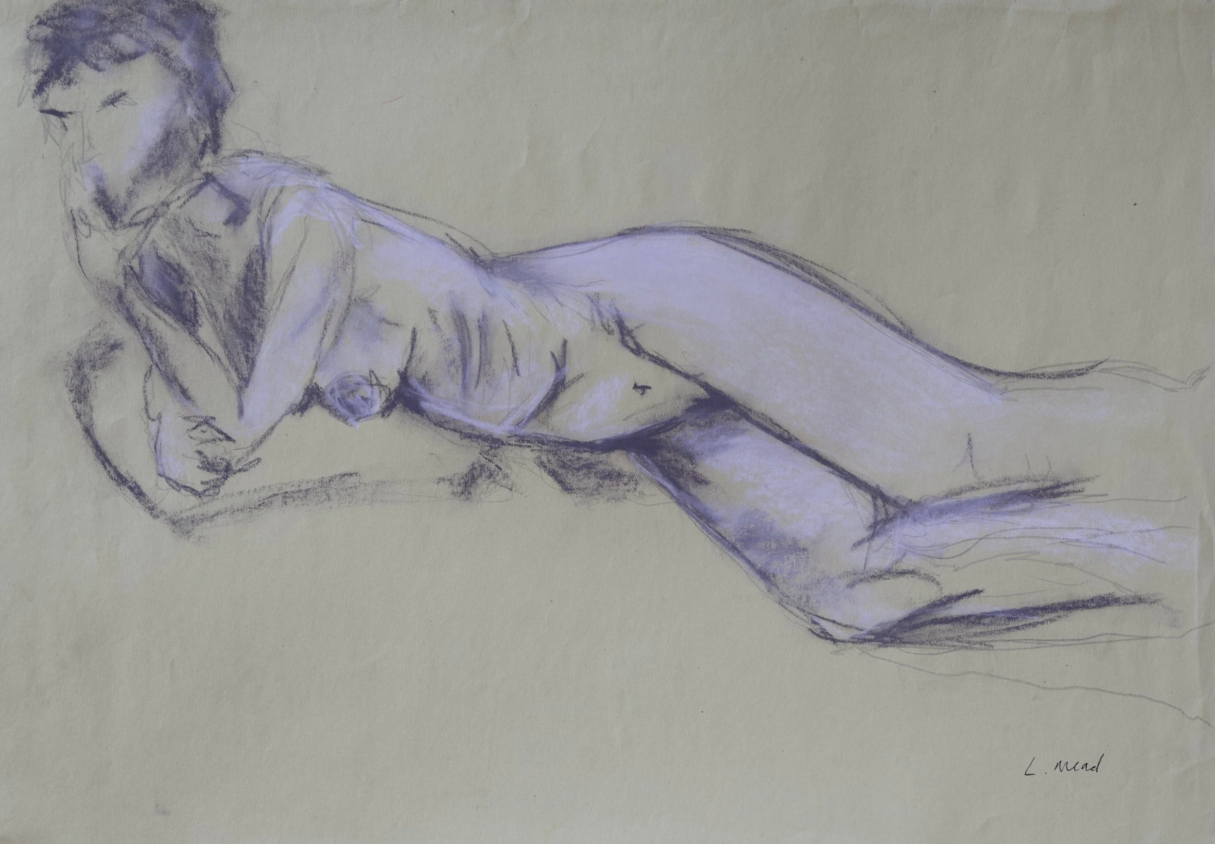 Nude on Yellow