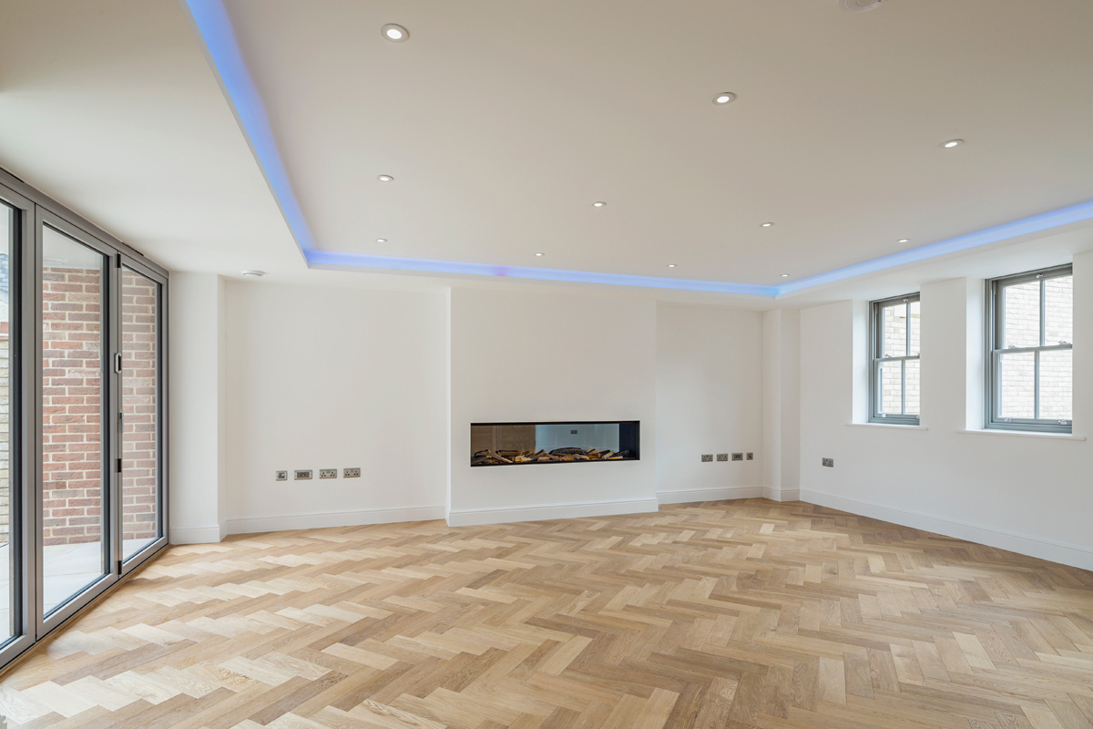 Unfurnished Living Room