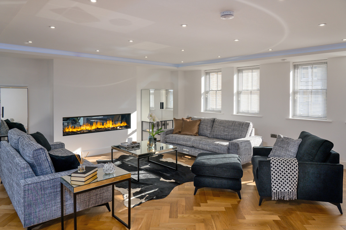 Furnished Living Room