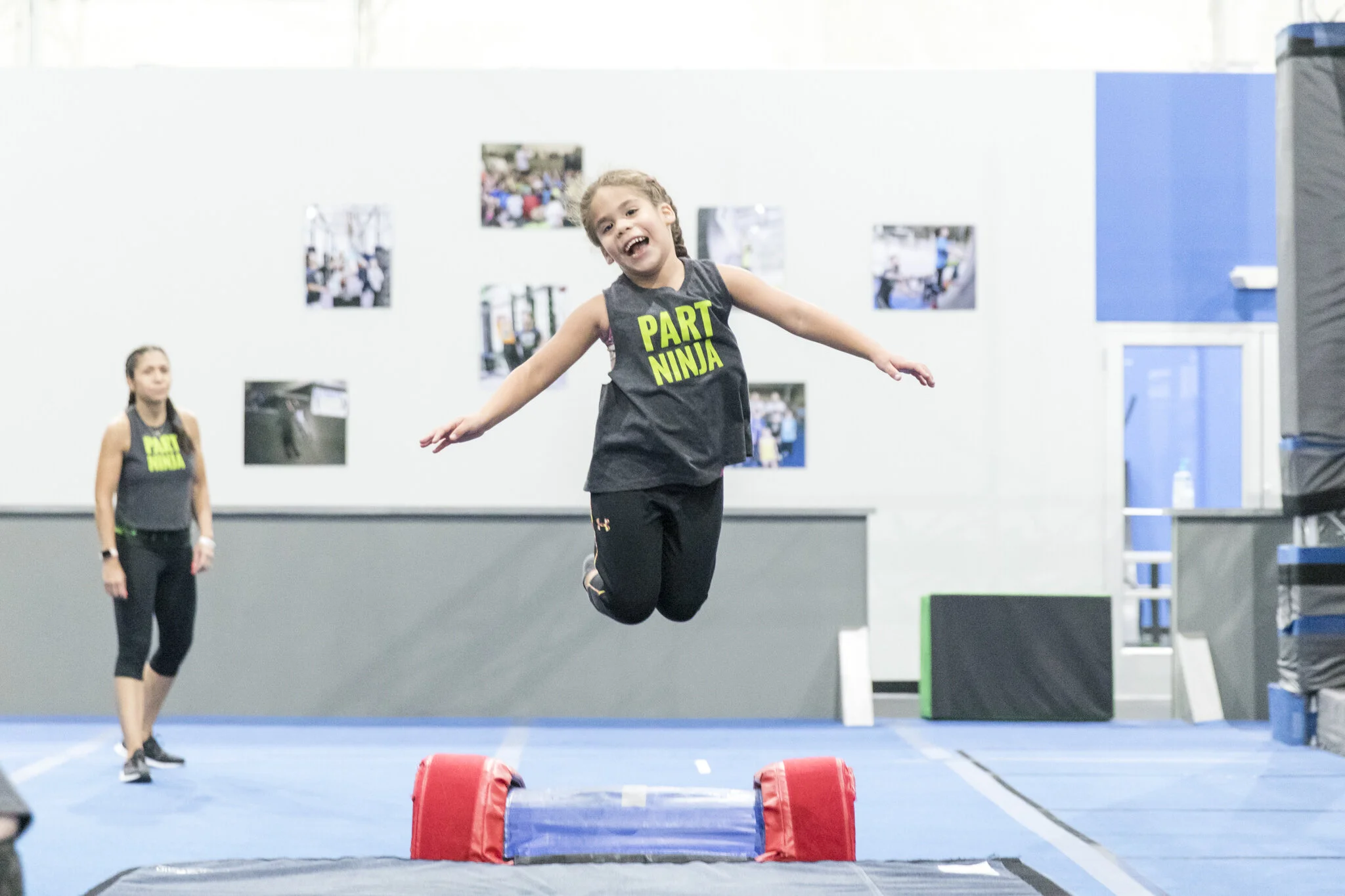 Hansen Girls - Natural Light Sports Photoshoot - Ninja Warrior