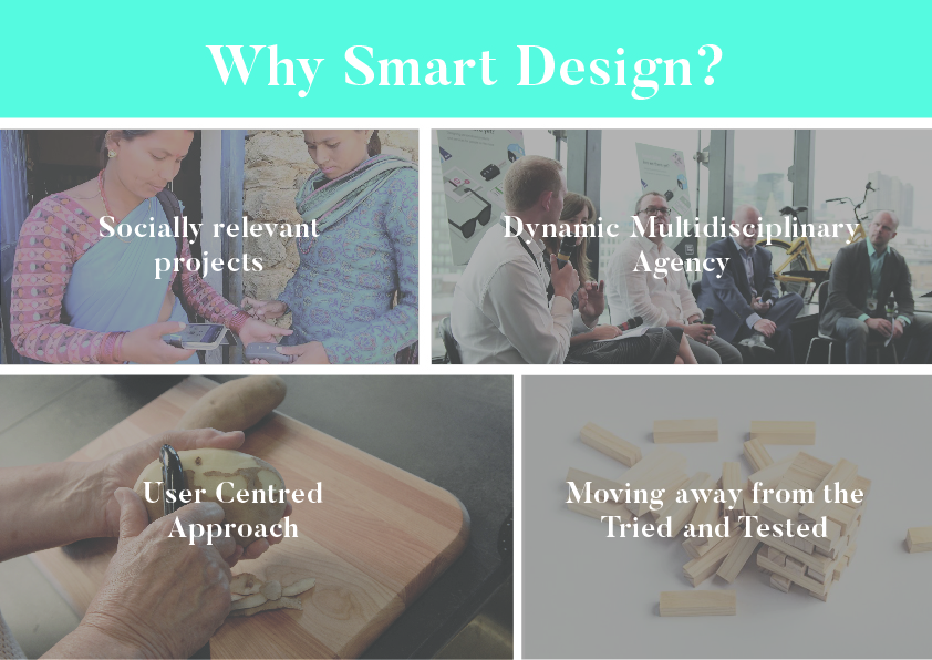 The project was intended to help us understand how design agencies have used design management effectively to meet the evolving needs of clients and the creative industry itself. I was able to get an interview with Director of Strategy, Nathaniel Giraitis in the London office. We spoke on a wide range of topics including the vision of Smart to research, (its importance) and also some of their clients ranging from the profit to the non profit sector.