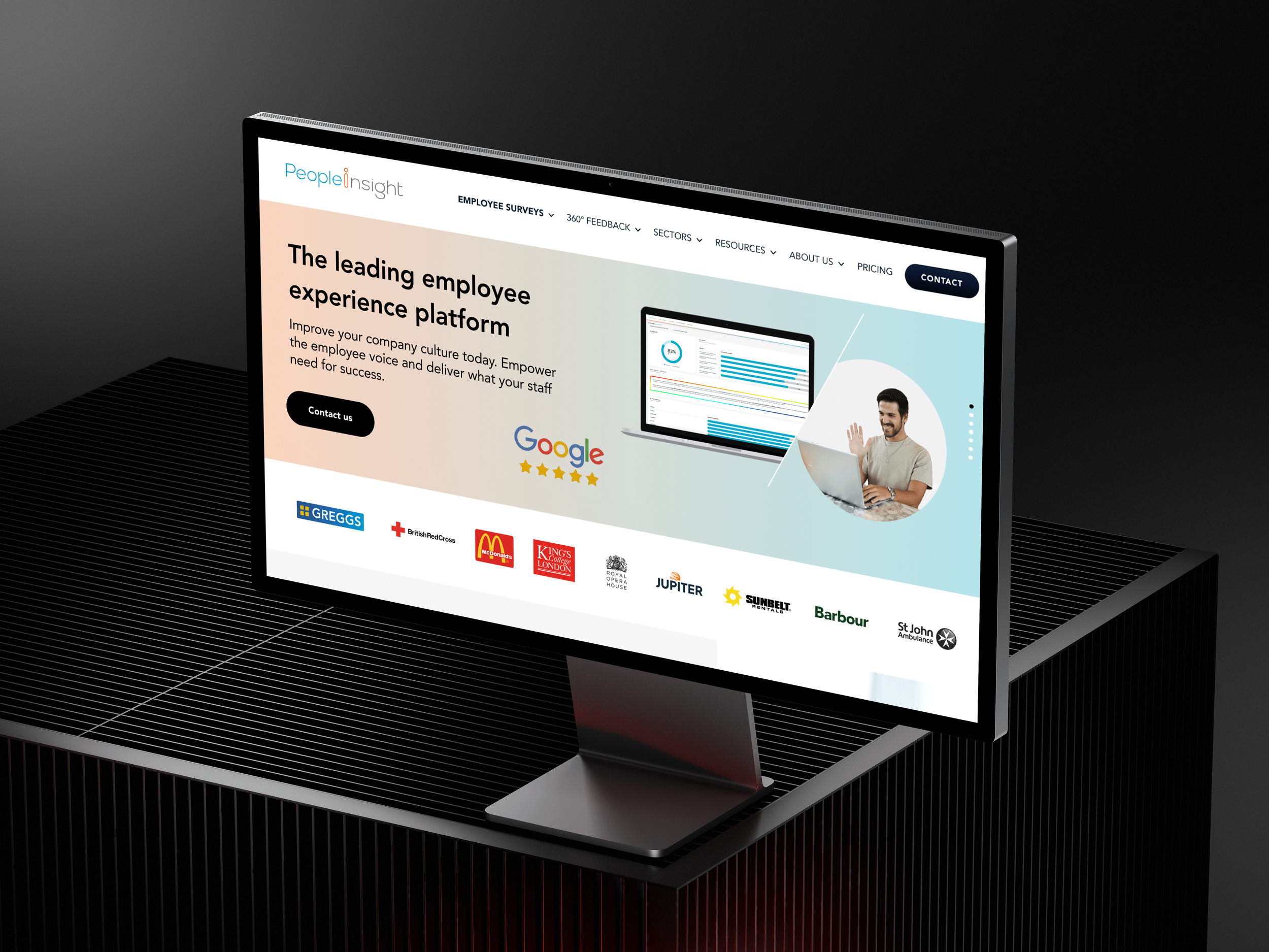    People Insight brand and web design   