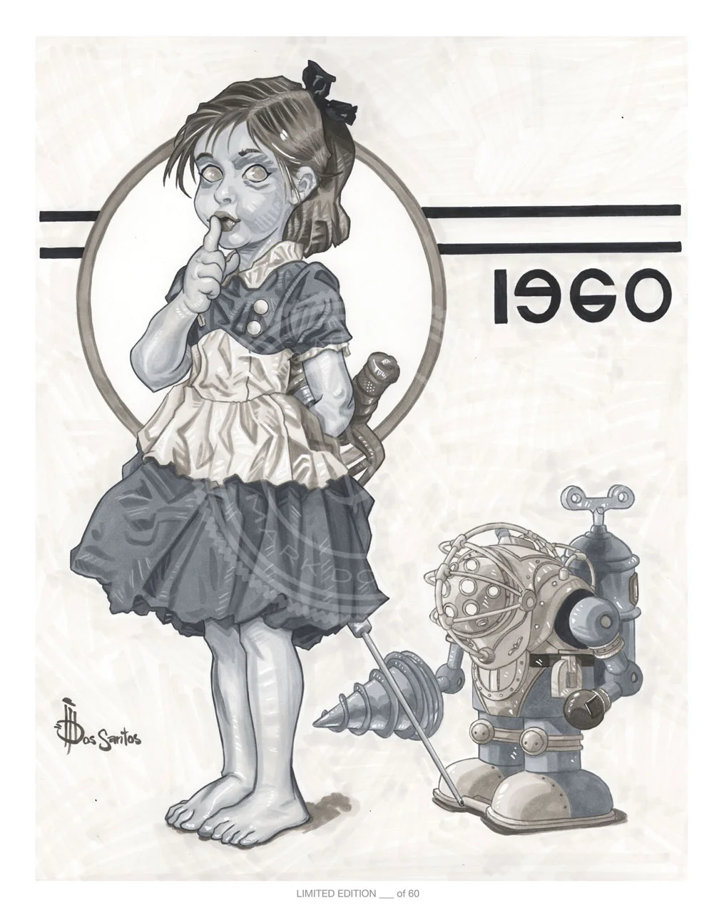 BIOSHOCK: LITTLE SISTER and BIG DADDY (Time to Go Mr. B!) LIMITED EDITION