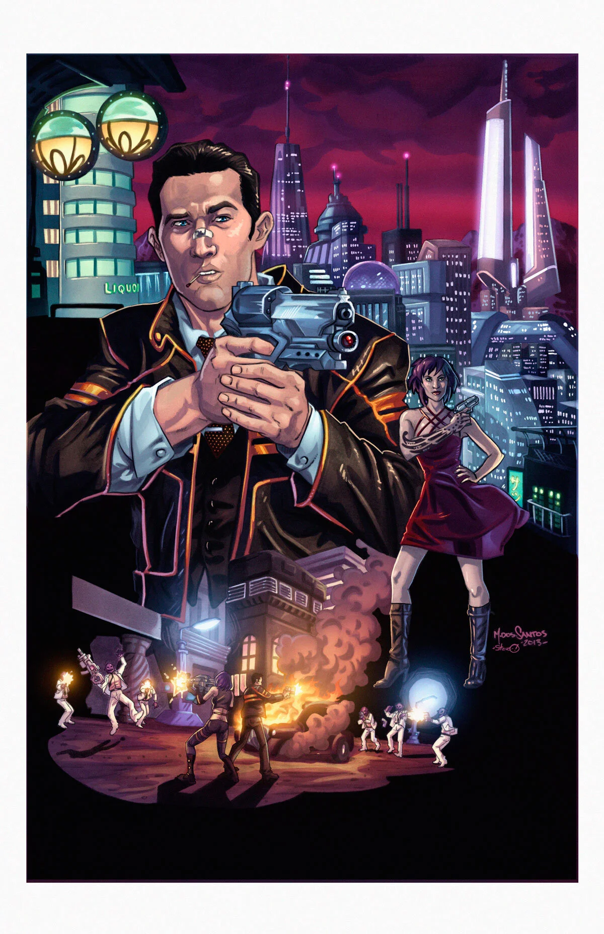 COMIC COVER-Red City #1
