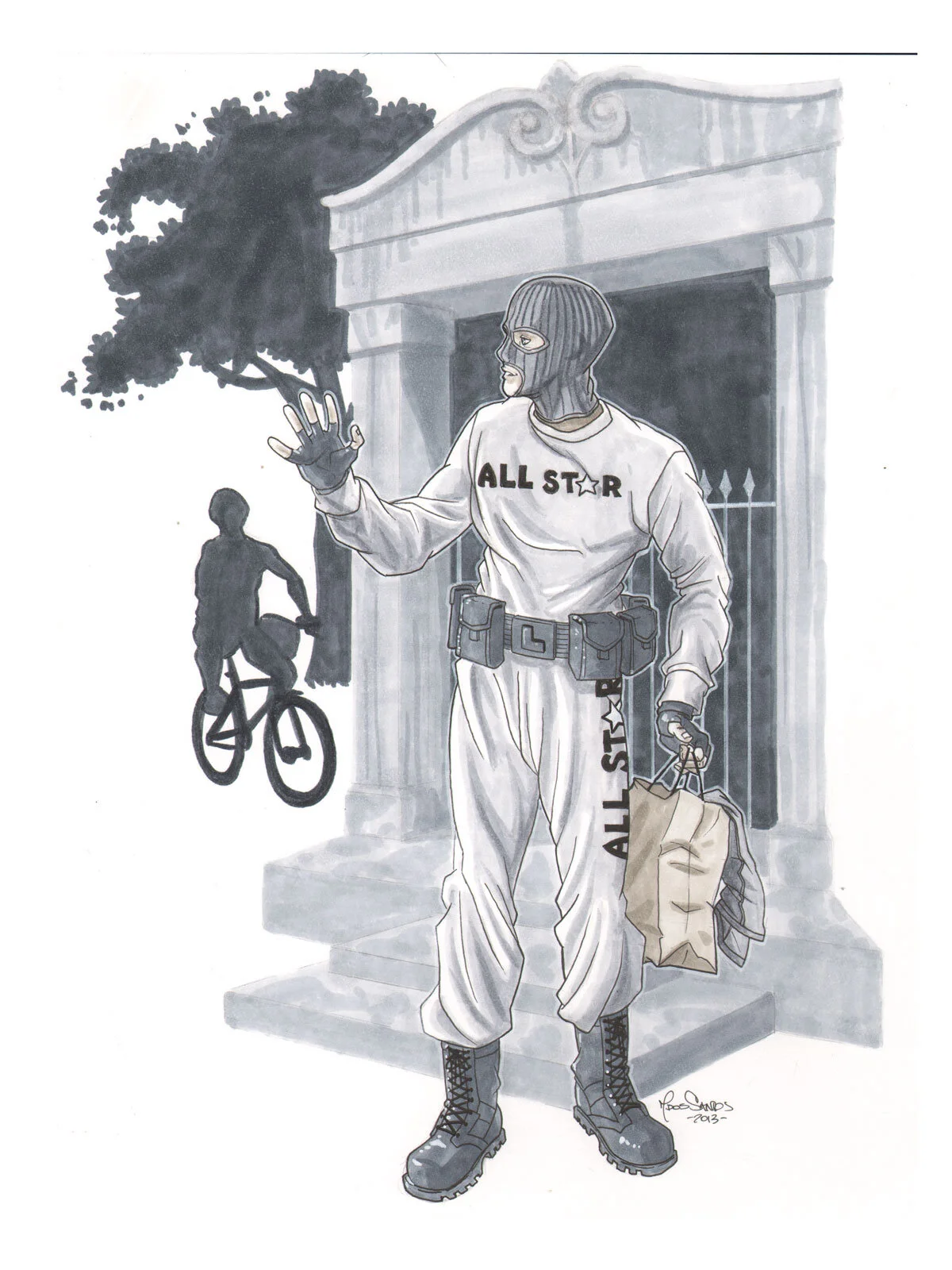 INTERIOR BOOK ILLUSTRATION-A Hero by Any Other Name