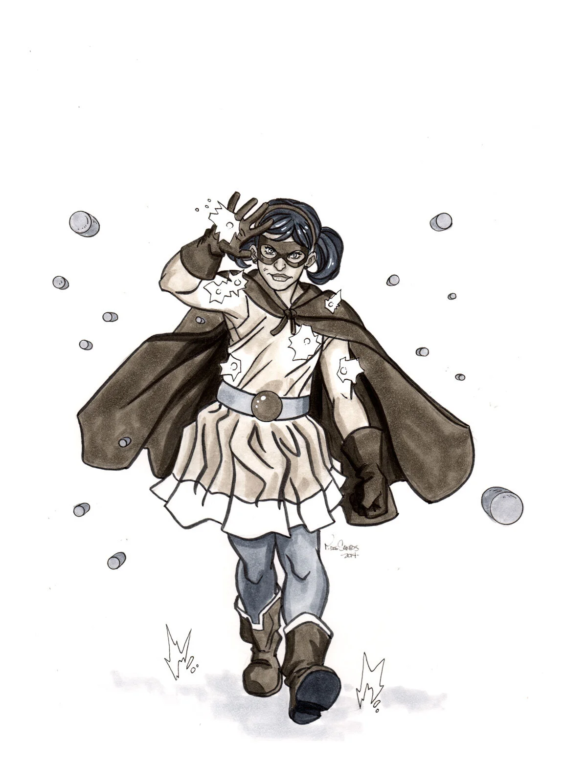 INTERIOR BOOK ILLUSTRATION-A Hero by Any Other Name