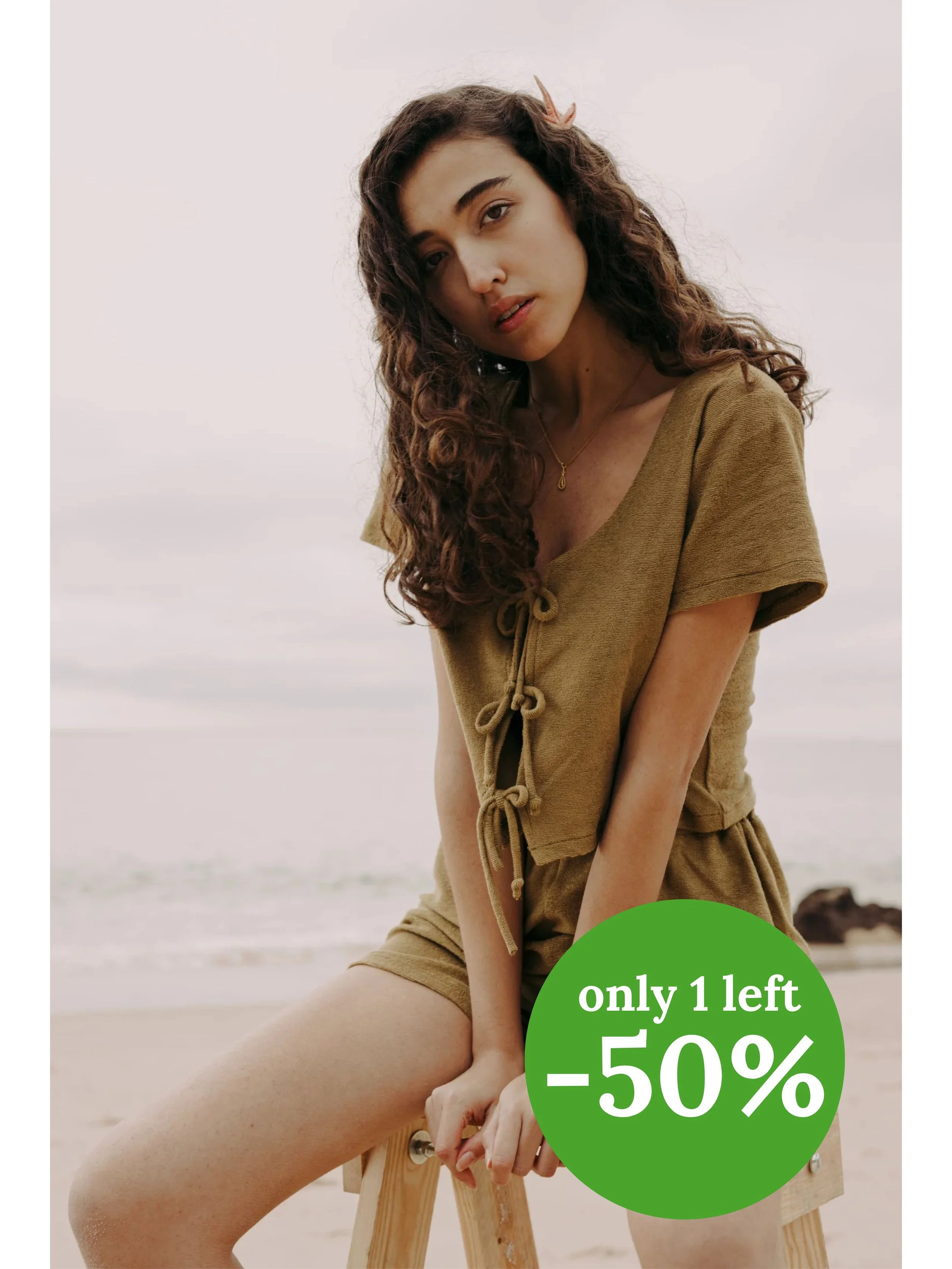 ORINOCO BLOUSE - OLIVE