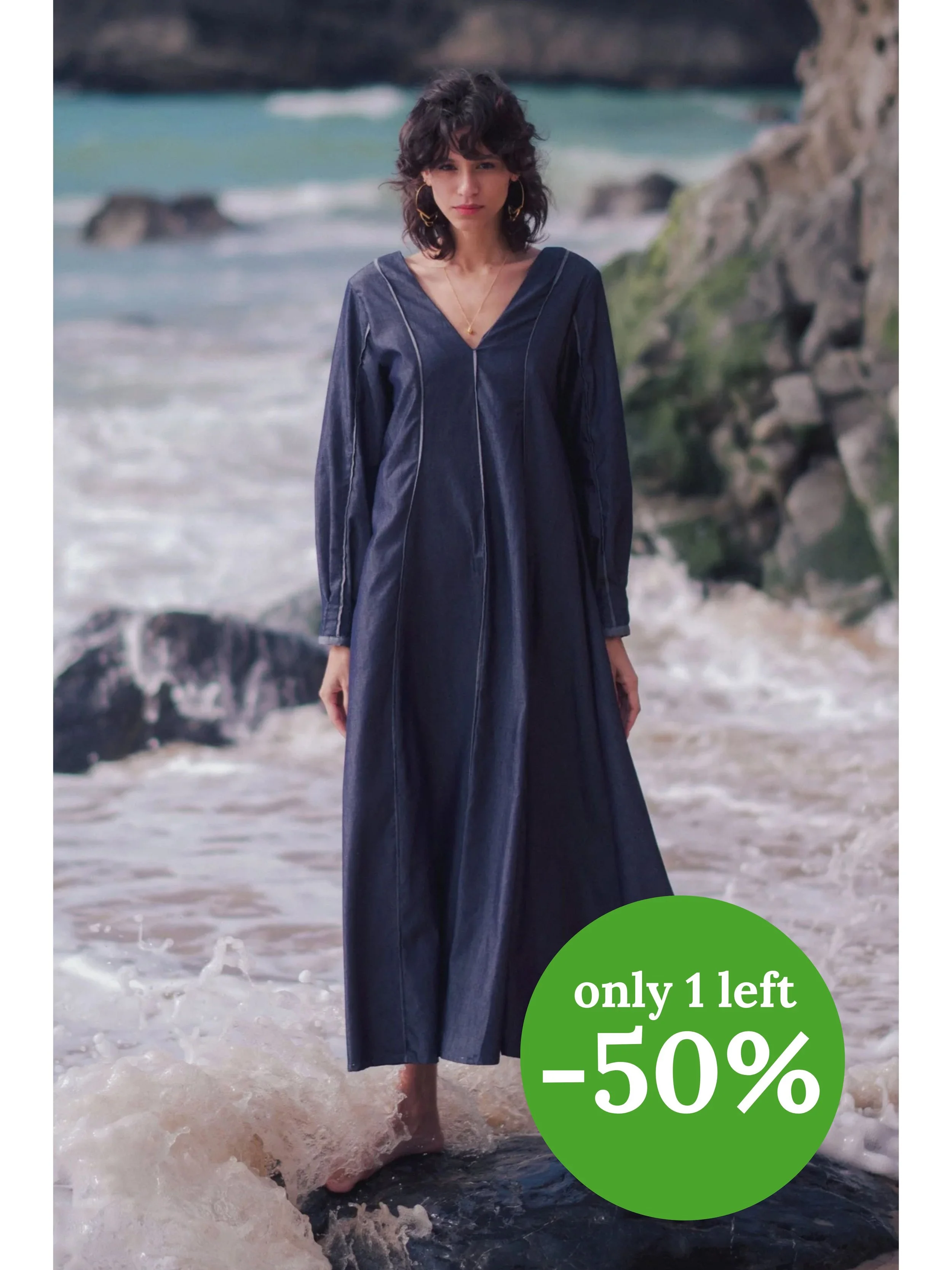 SANTA CRUZ DRESS - DENIM