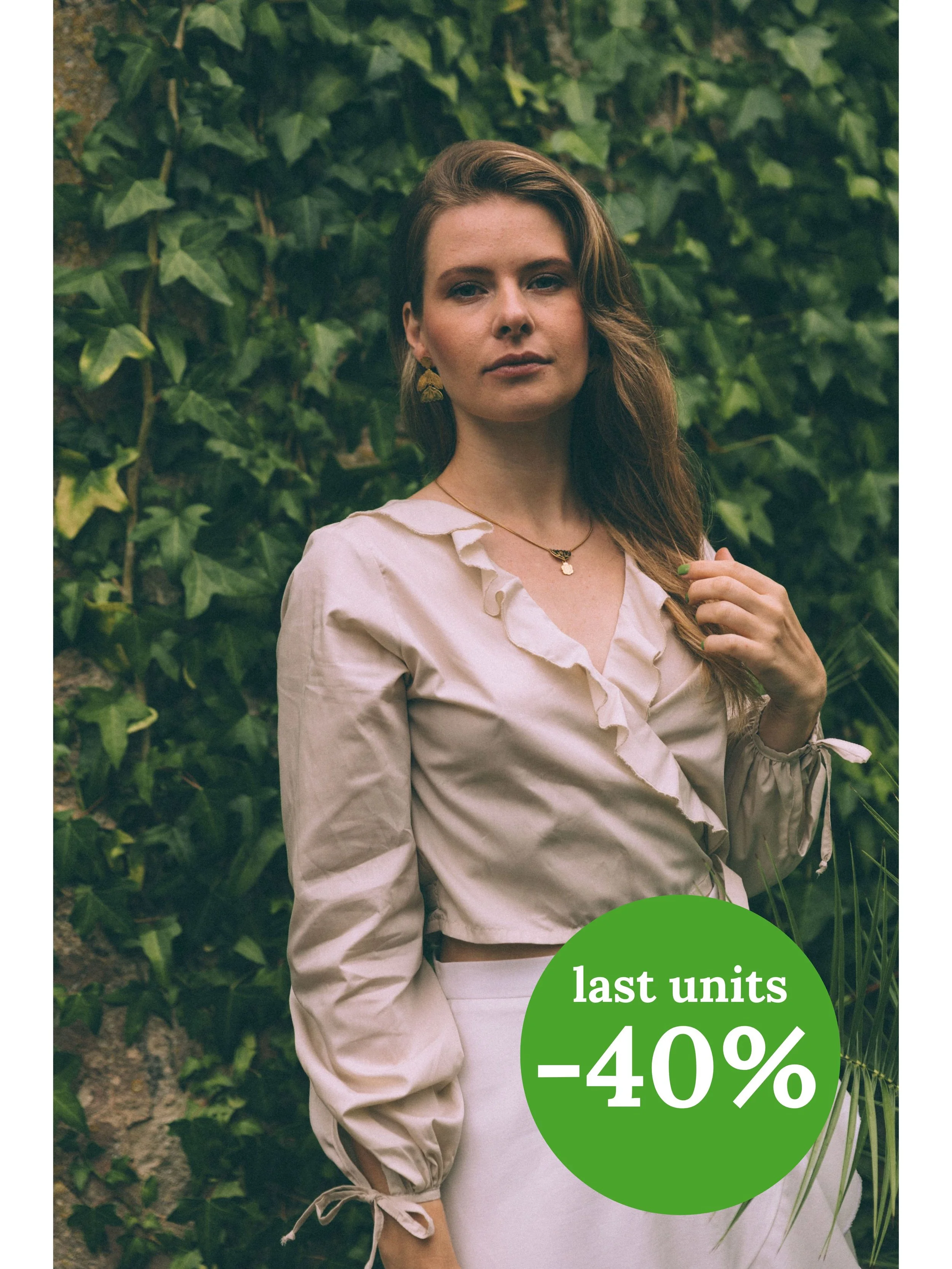 RUSSULA  BLOUSE - ECRU