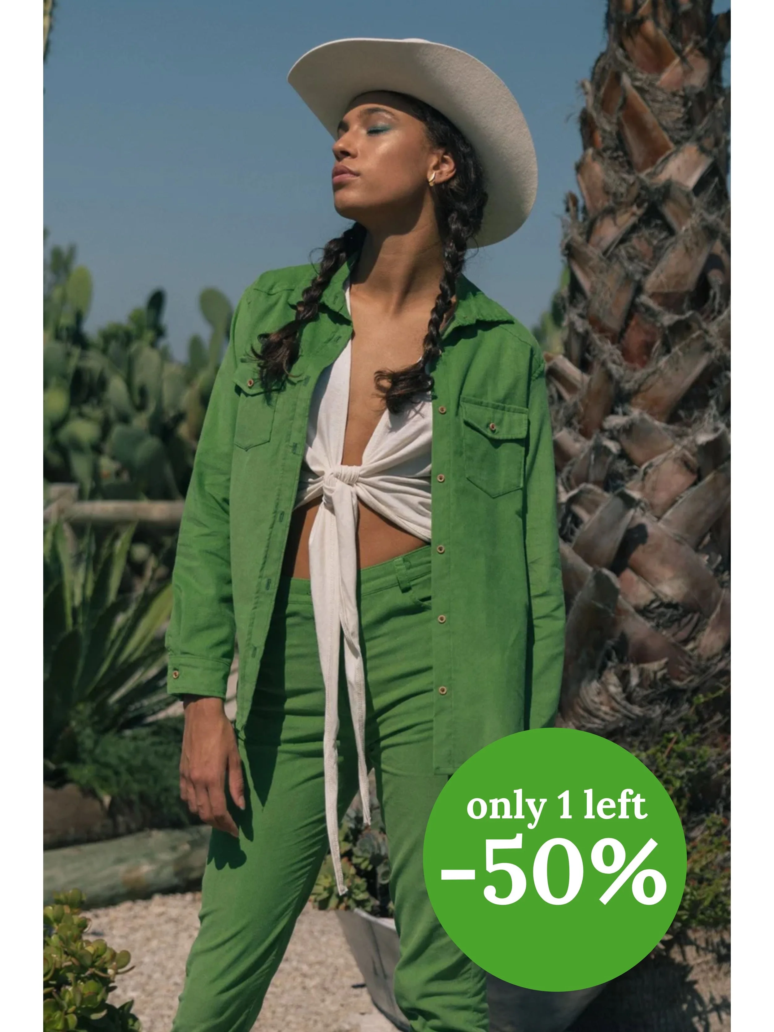 SCHEERI  SHIRT - GREEN