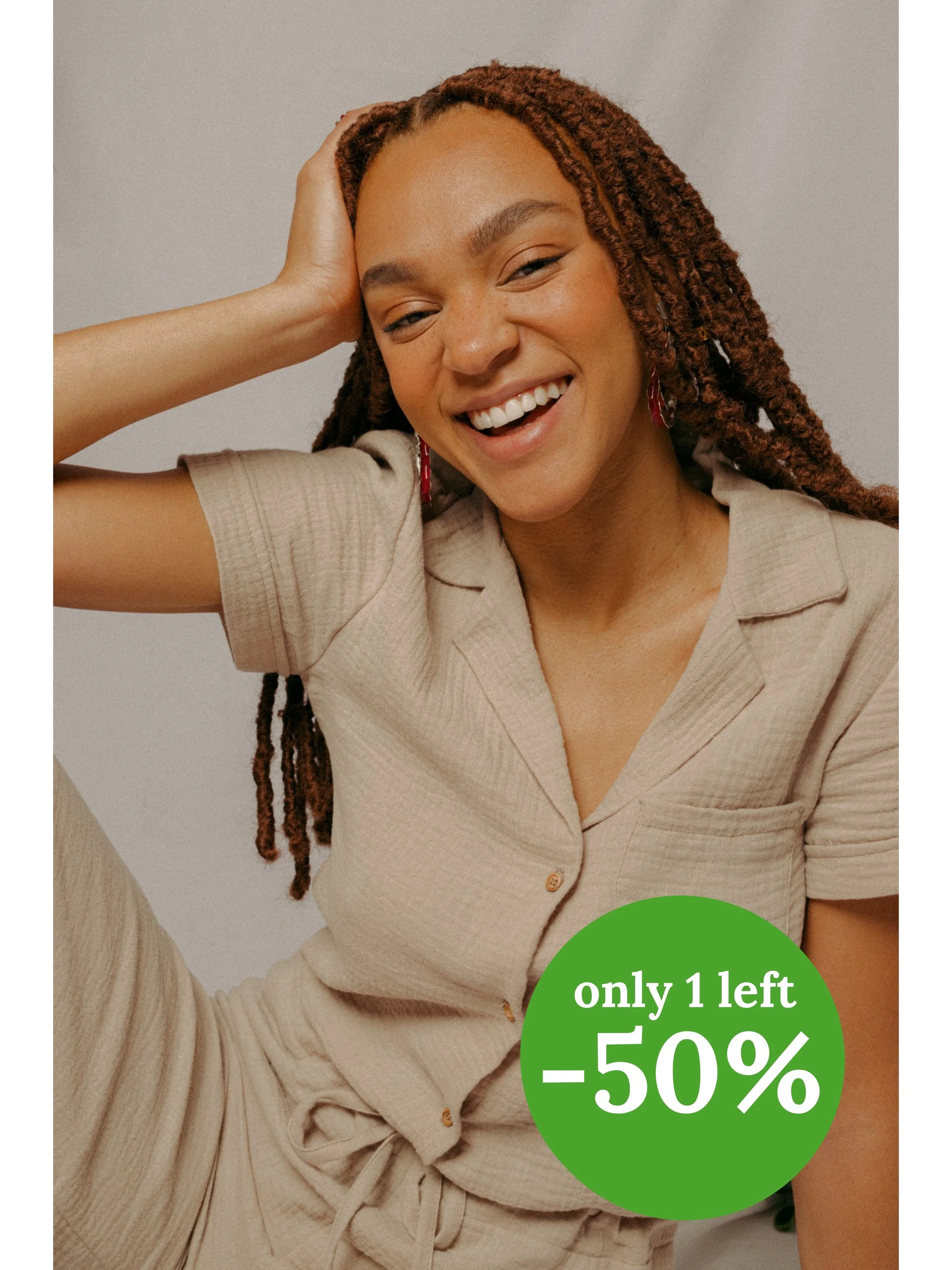 CREMINI SHIRT - BEIGE