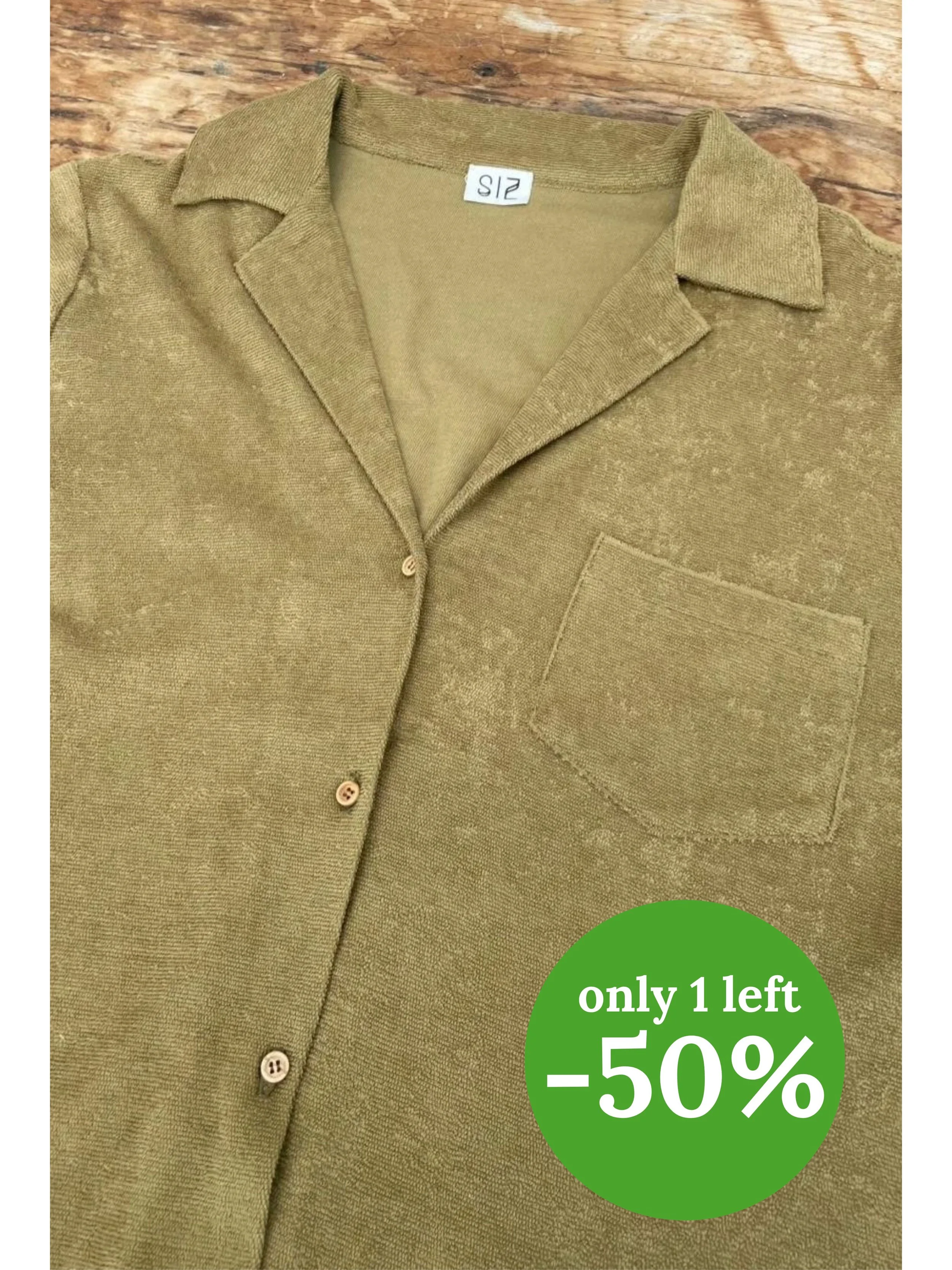 IROKO SHIRT- OLIVE
