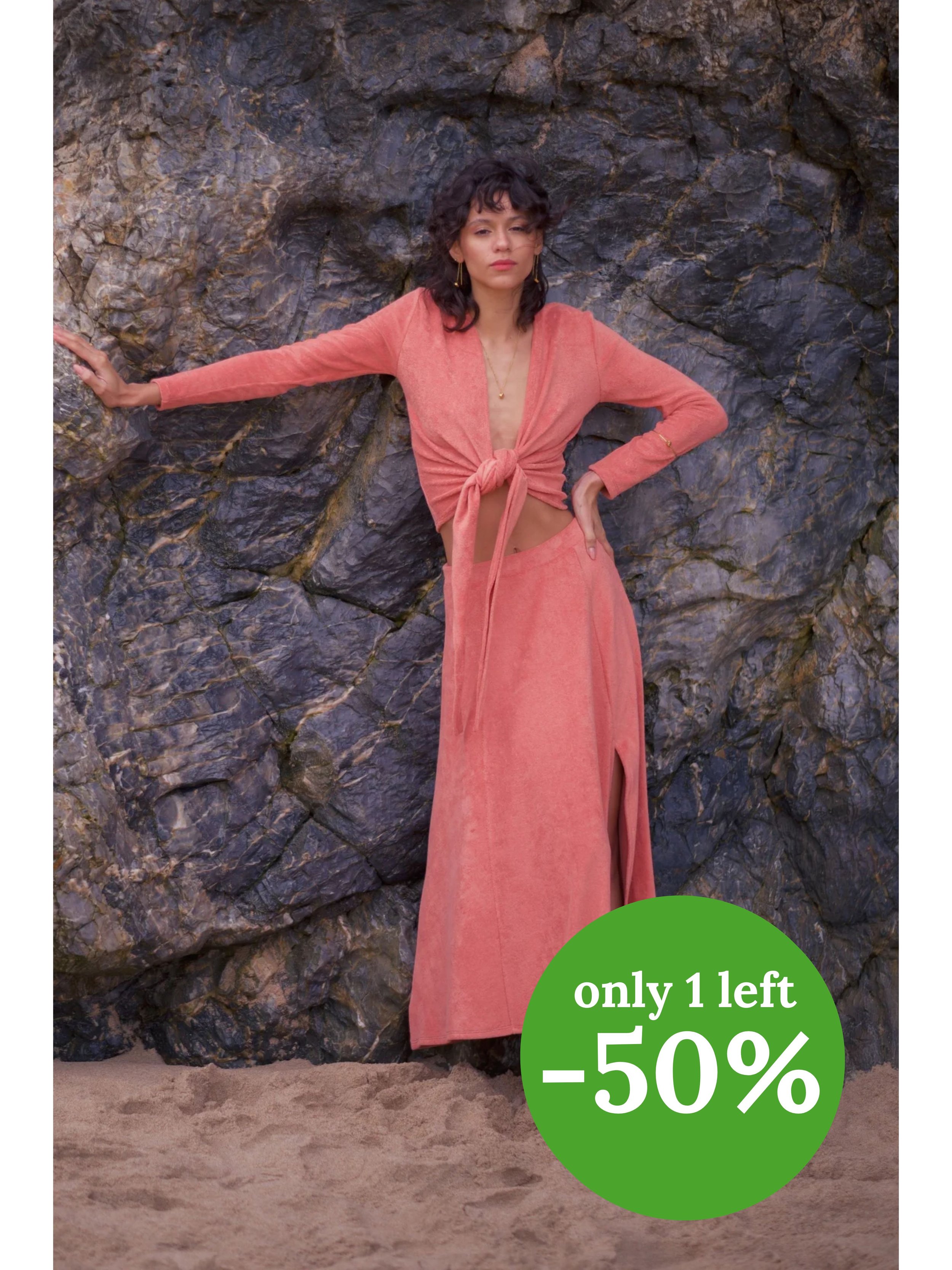 KOSGODA SKIRT - CORAL