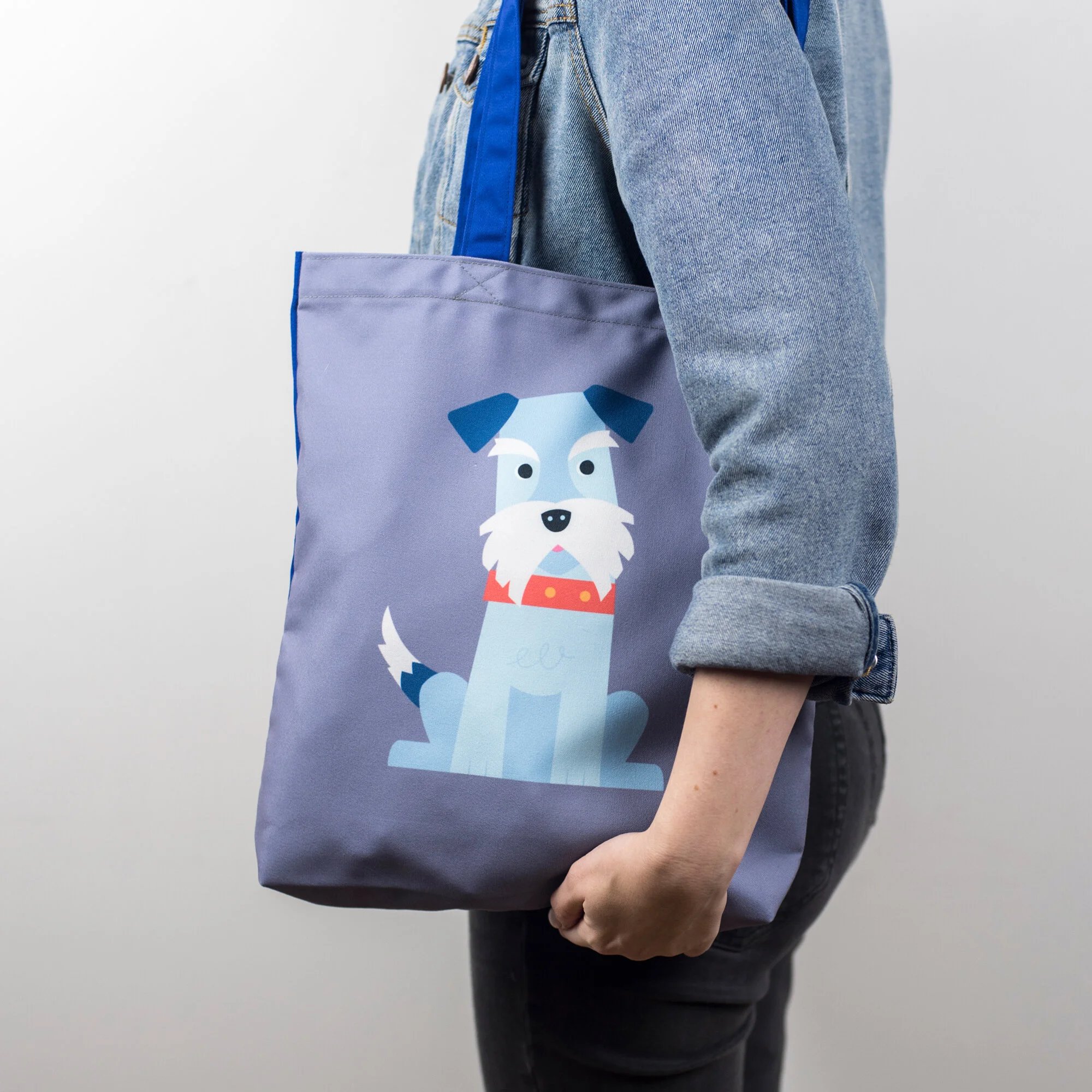 schnauzer tote bag