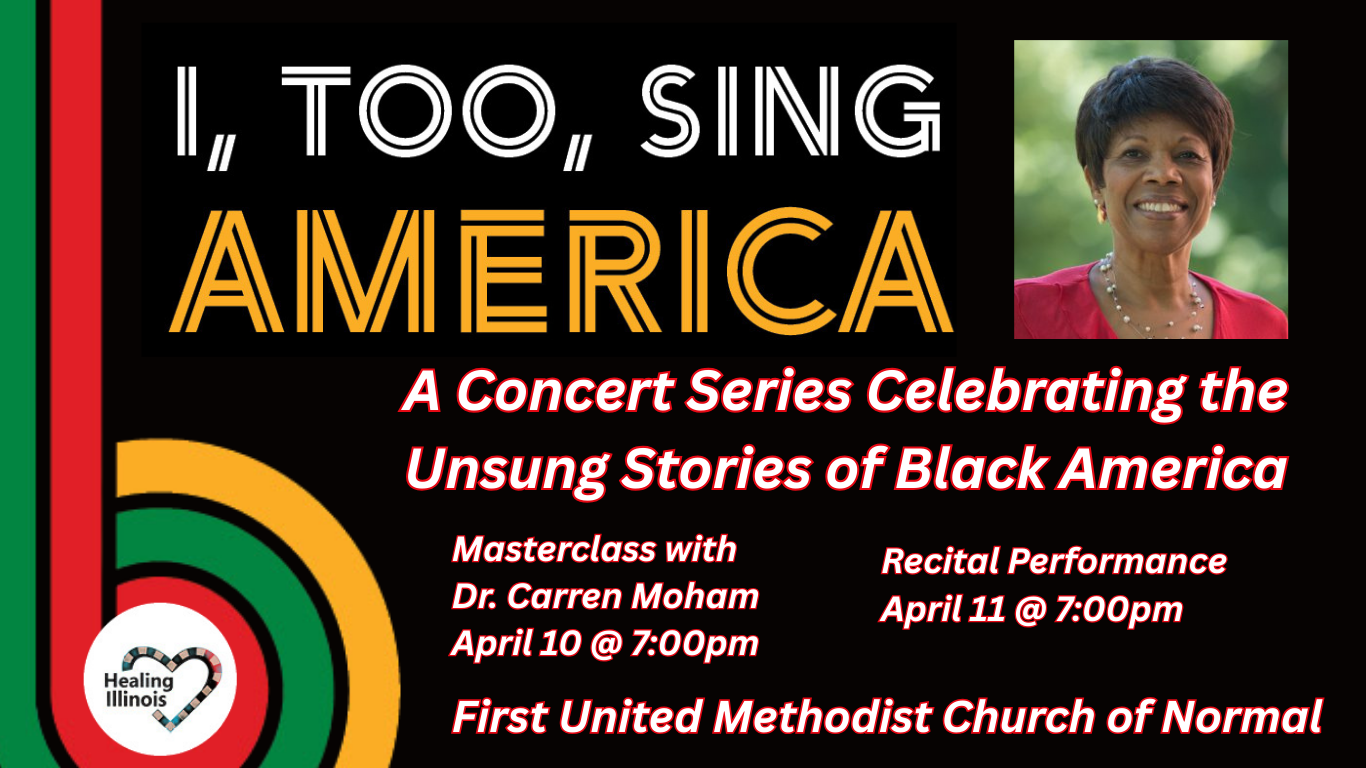 I, Too, Sing America: A Concert of Art Songs and Spirituals by Black Composers