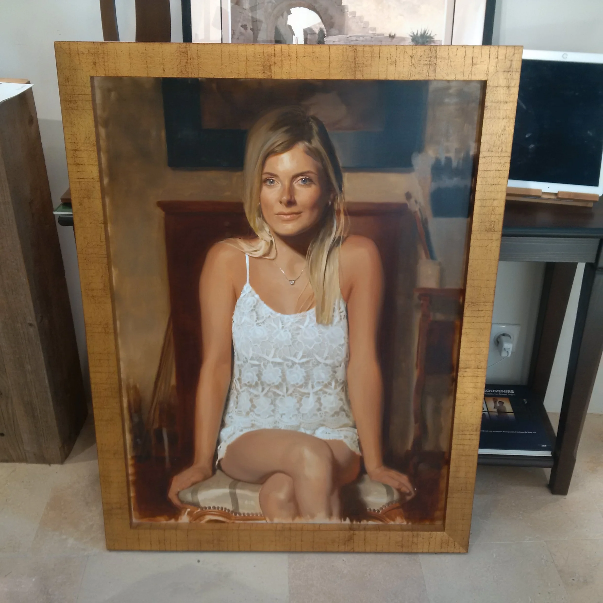 Another portrait by Adel