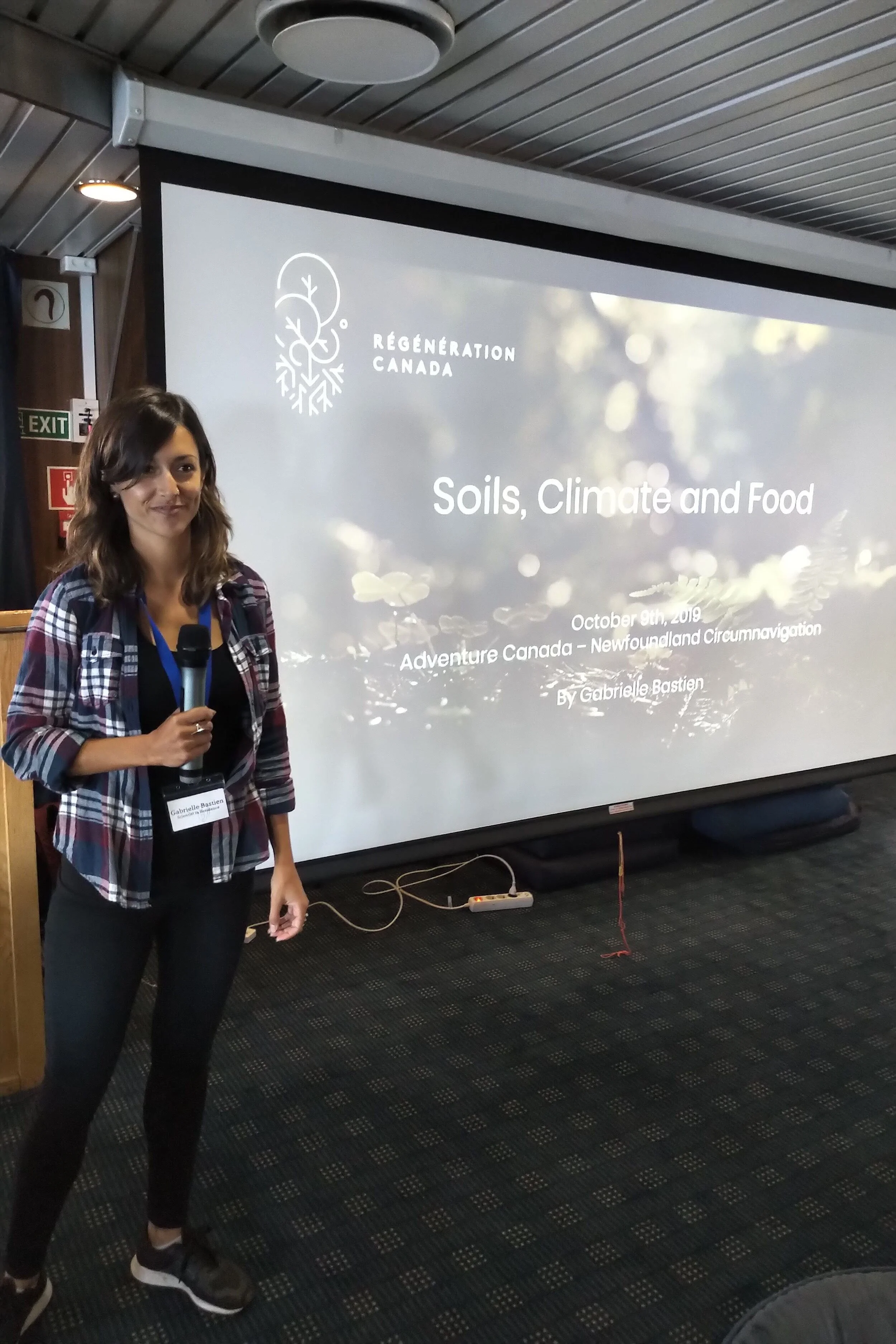 Another talk given by Gabrielle Bastien
