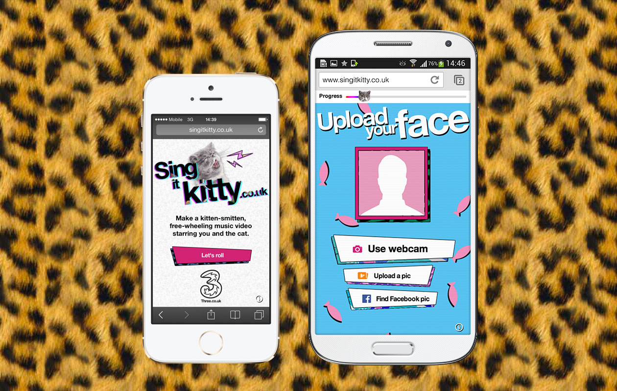 Being responsible for the Art Direction and Design of the site, my brief was to mix the retina-challenging visuals of the 1980s and today's GIF animations... with some unhealthy cat obsession thrown in for good measure. Working with Stinkdigital on the front-end build, we created a fluid responsive layout with simplicity at the heart of the UI.