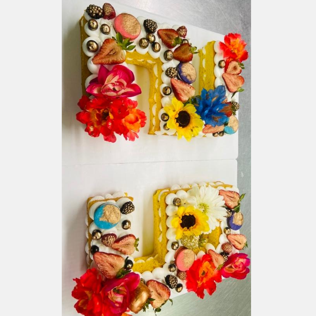 2 Number Cake