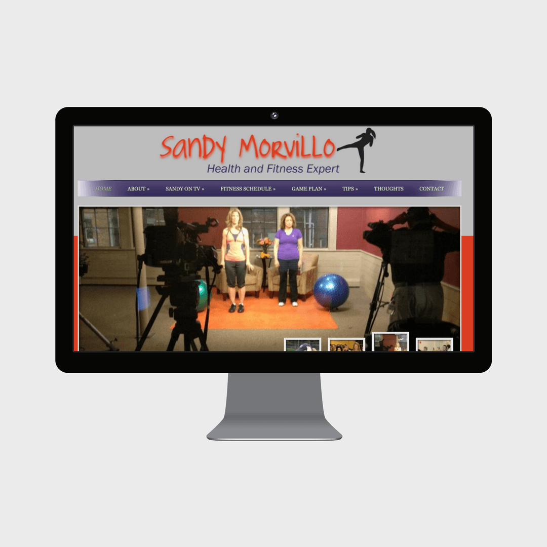 Sandy Morvillo Website BEFORE Homepage.png