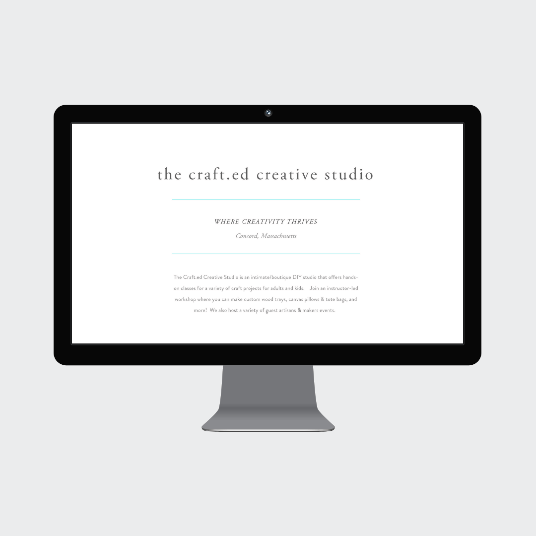 The Crafted Studio Concord MA Custom Squarespace Commerce Website 4.png