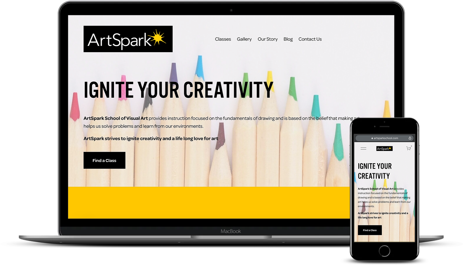 school squarespace template art spark school bedford massachusetts grey barn media squarespace designer.png