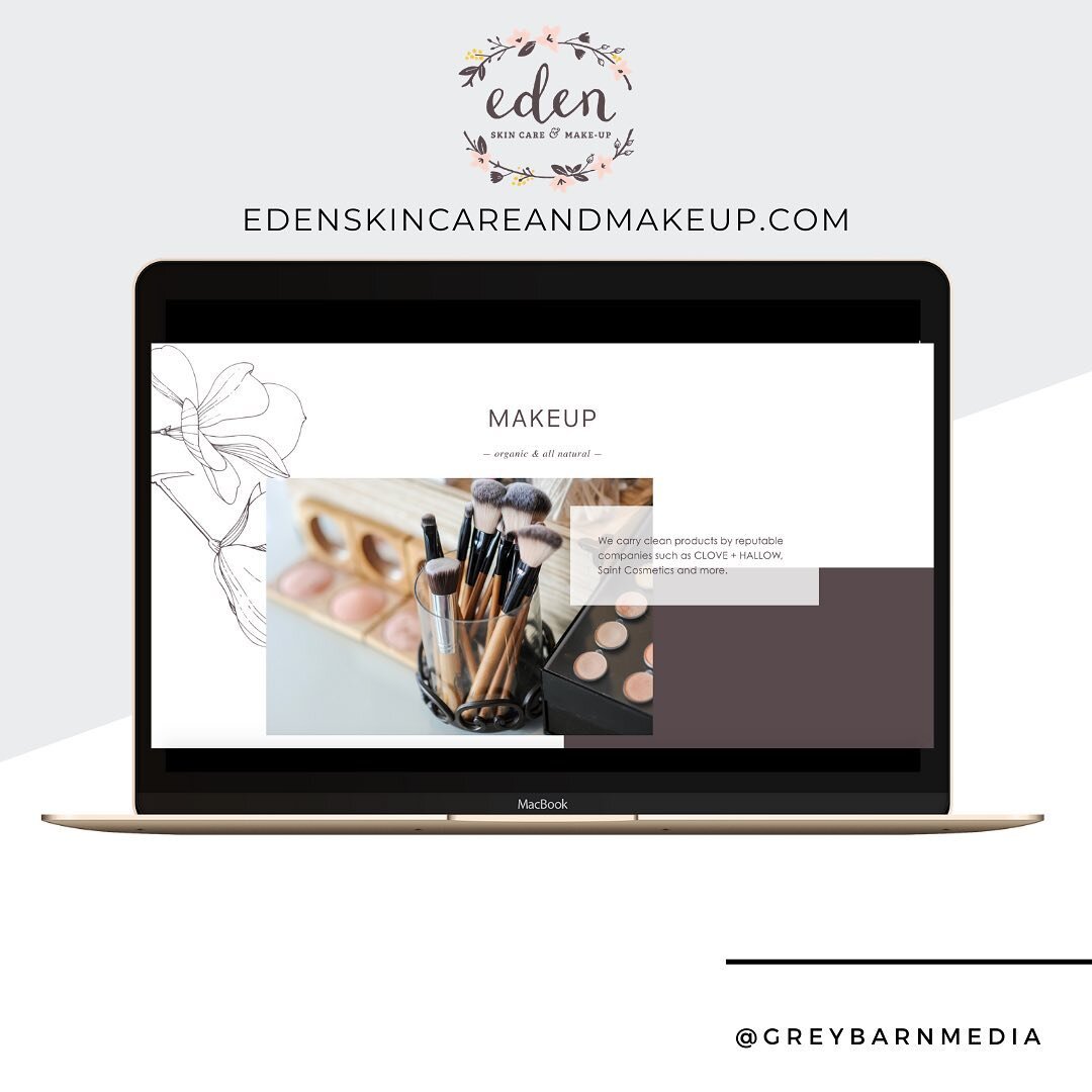 Celebrating all women today especially fellow women entrepreneurs like Emma @edenskincareandmakeup - a boutique located in Osterville, MA. I loved working on enhancing their current Squarespace site by categorizing and tagging their online products a