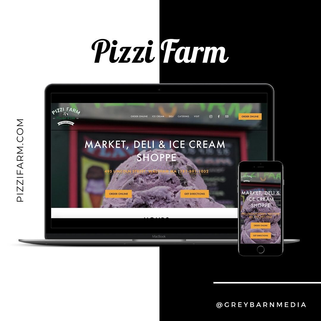 Loved working with #localbusiness @pizzifarm on revamping their site. In just a few short weeks, the site transformed into being mobile-responsive that accepts online orders and displays their full menus.

Check out the before &amp; after in the prof