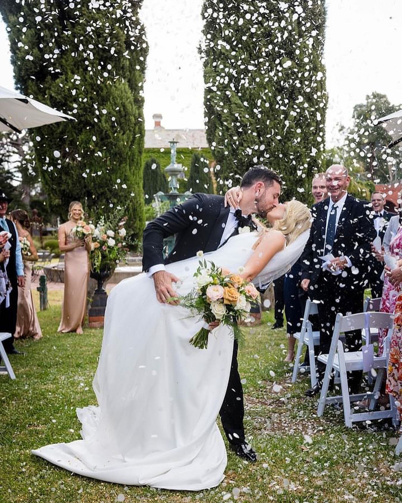 Magical moments like these ♡ Our gorgeous bride Jessica looking radiant in her bespoke Sarina Tavra gown.&nbsp;#sarinatavrabrides&nbsp;#bridalcouture #madeinmelbourne