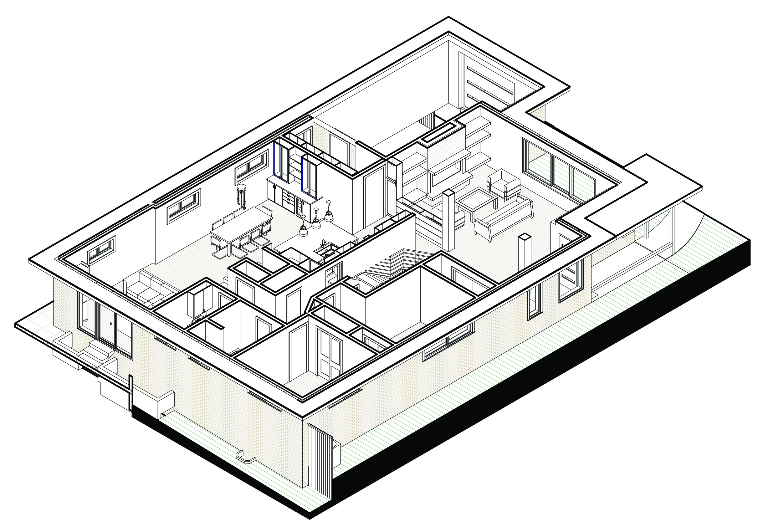 Axonometric - NE