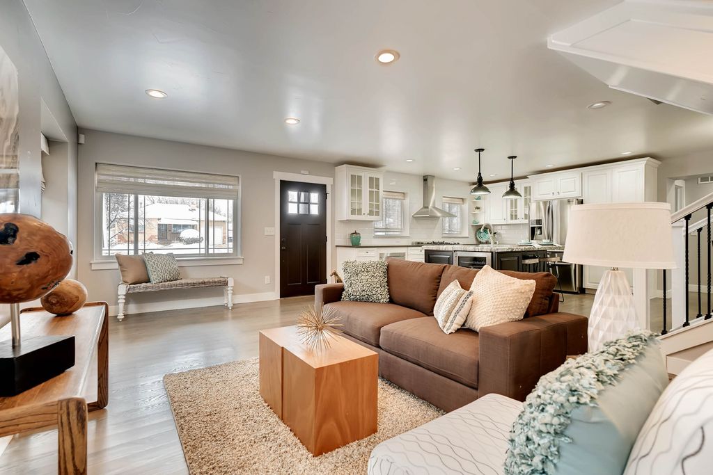 View of the living area.