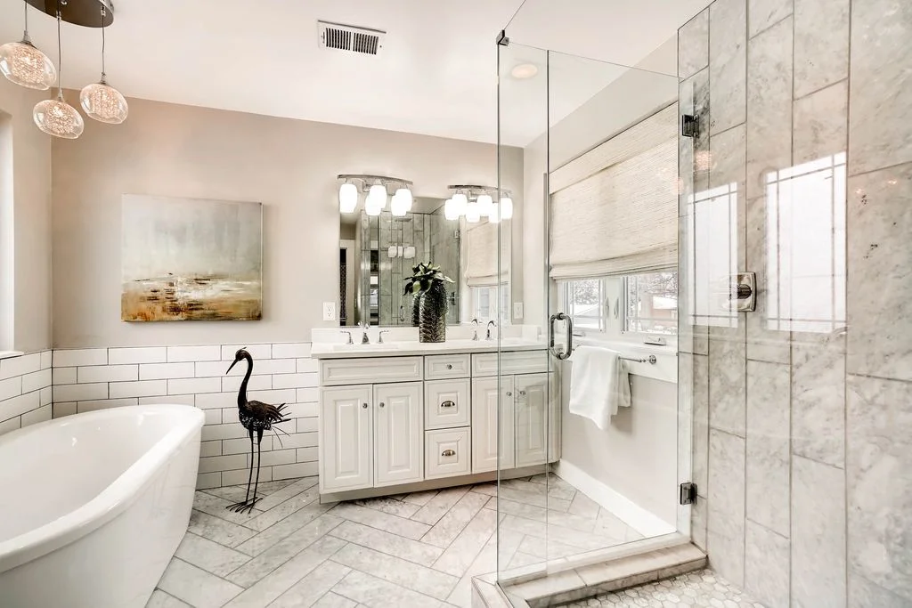 New master bathroom.