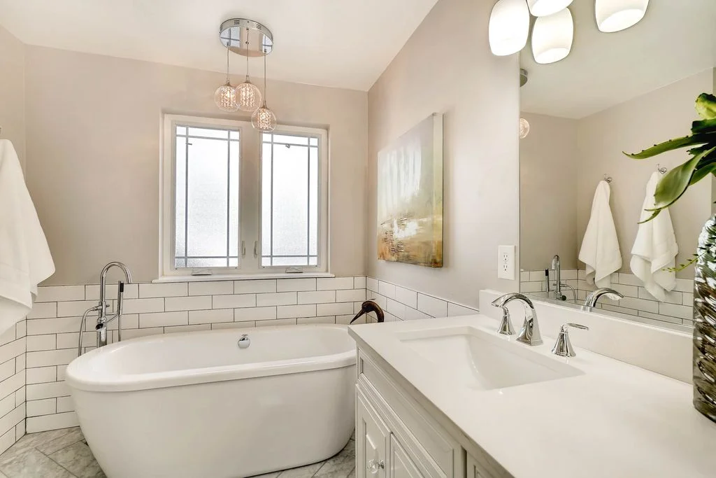 New master bathroom.