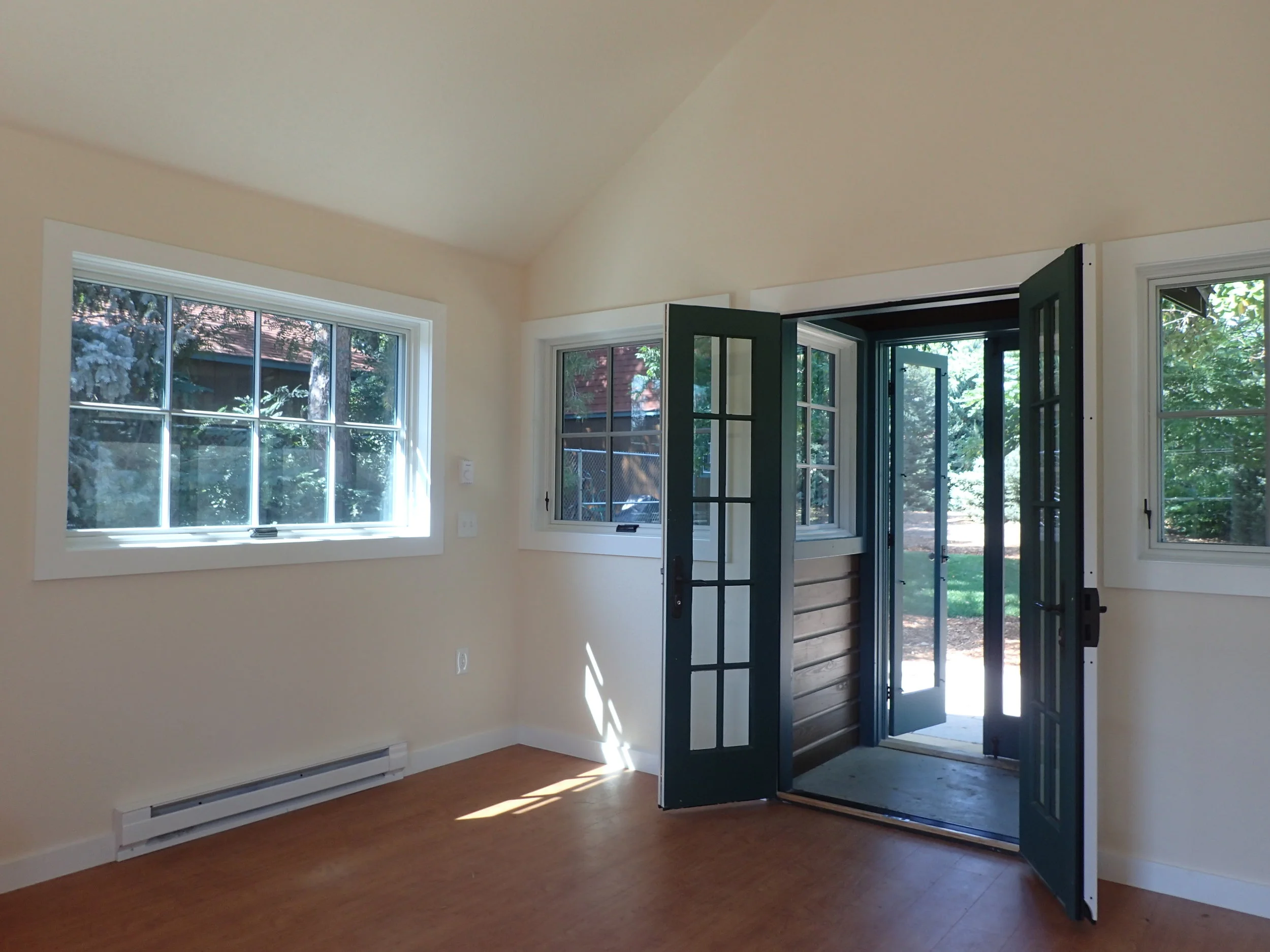 Interior view of main entry vestibule.