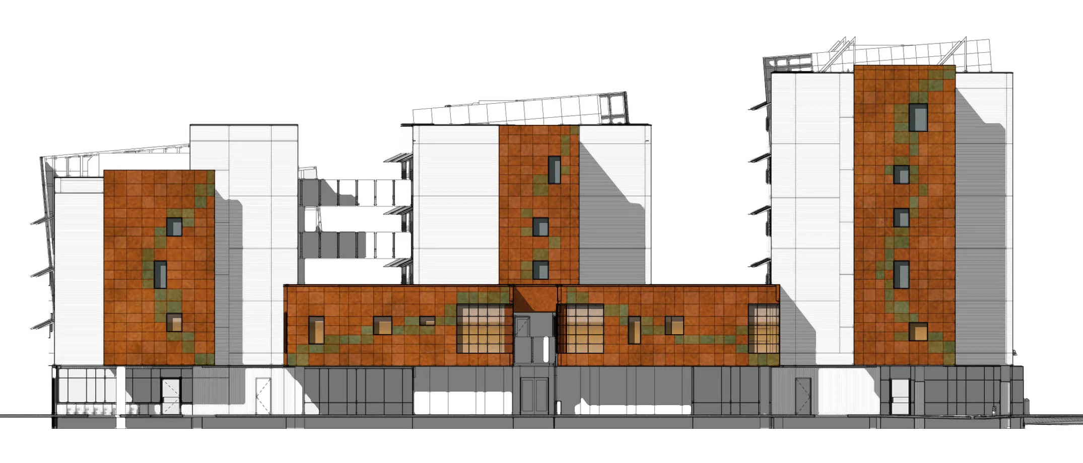 East Elevation Collage Study