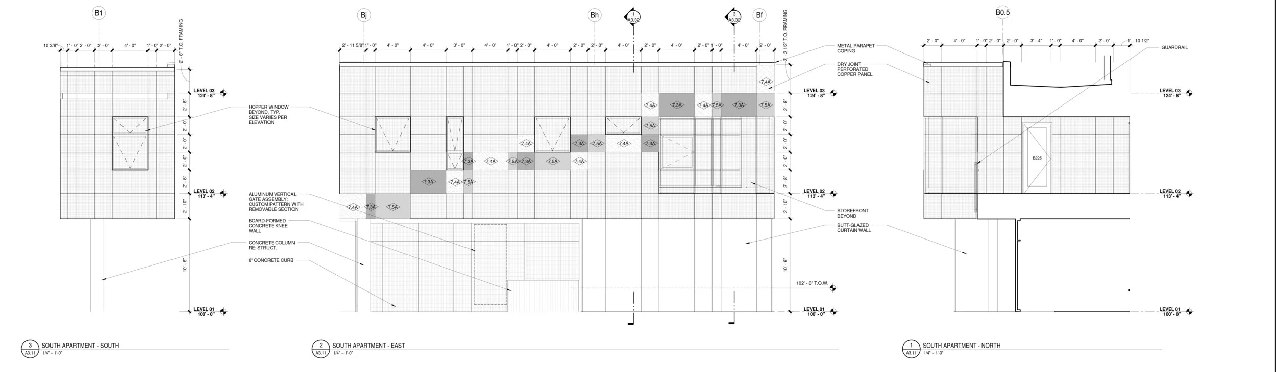 Hall Director Apartment Elevation Detail
