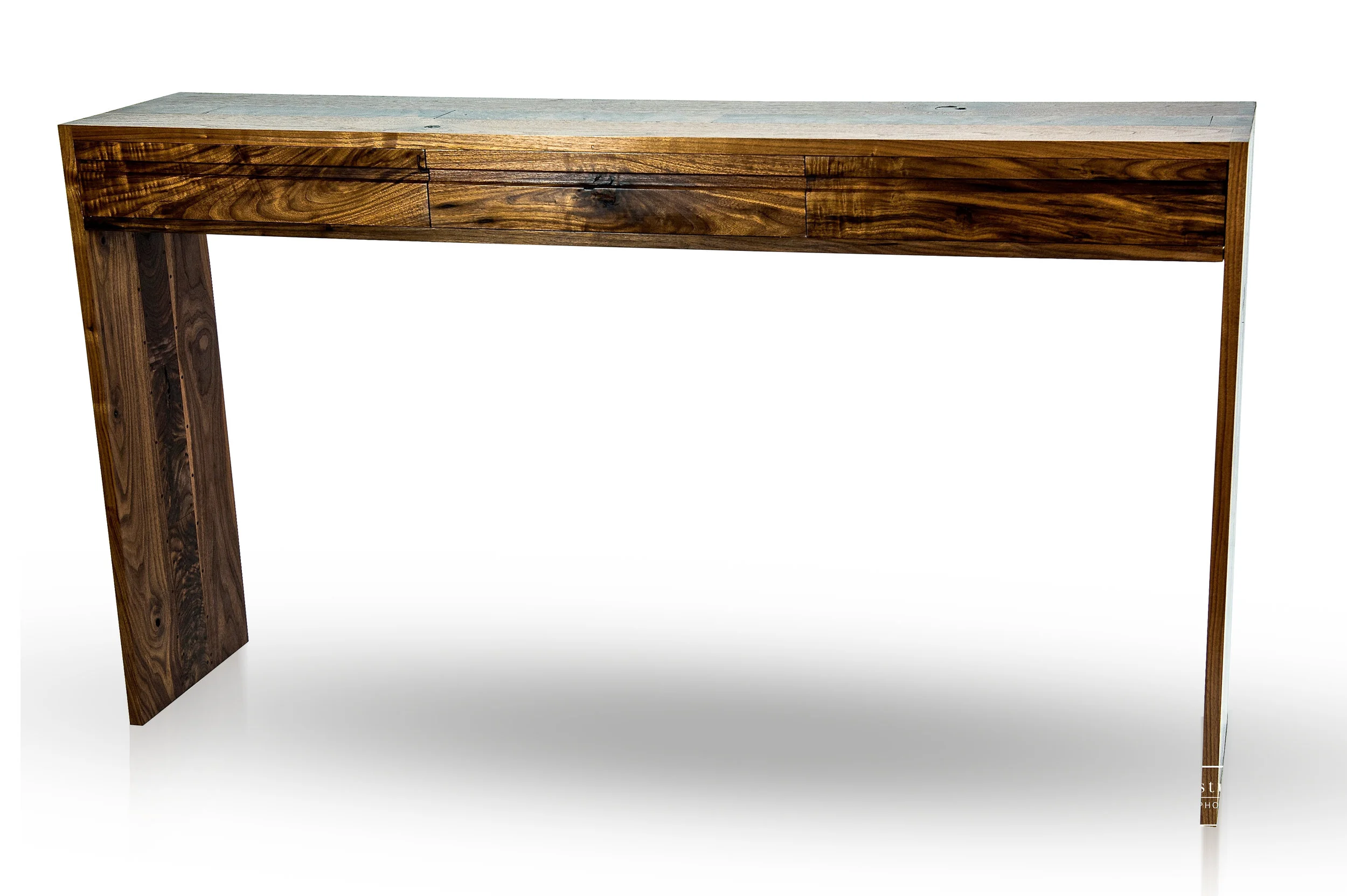 Three Drawer Console