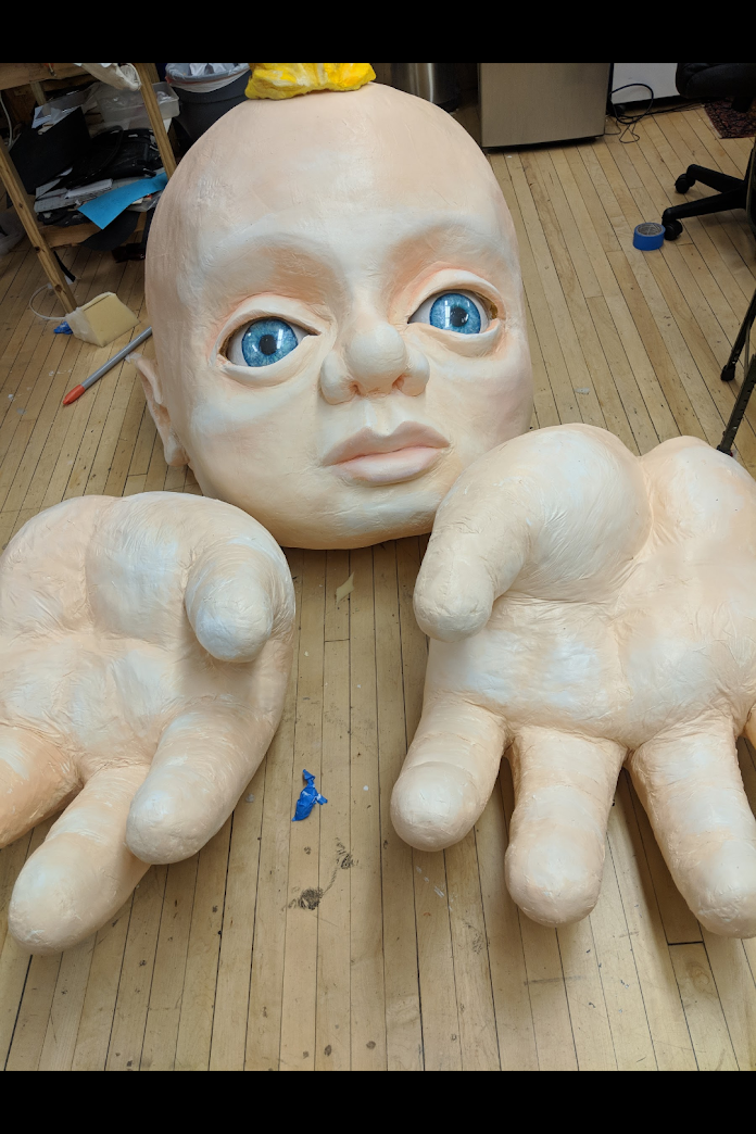  Soft foam sculpture for Mary Zimmerman’s “Steadfast Tin Soldier” at Lookingglass Theater 