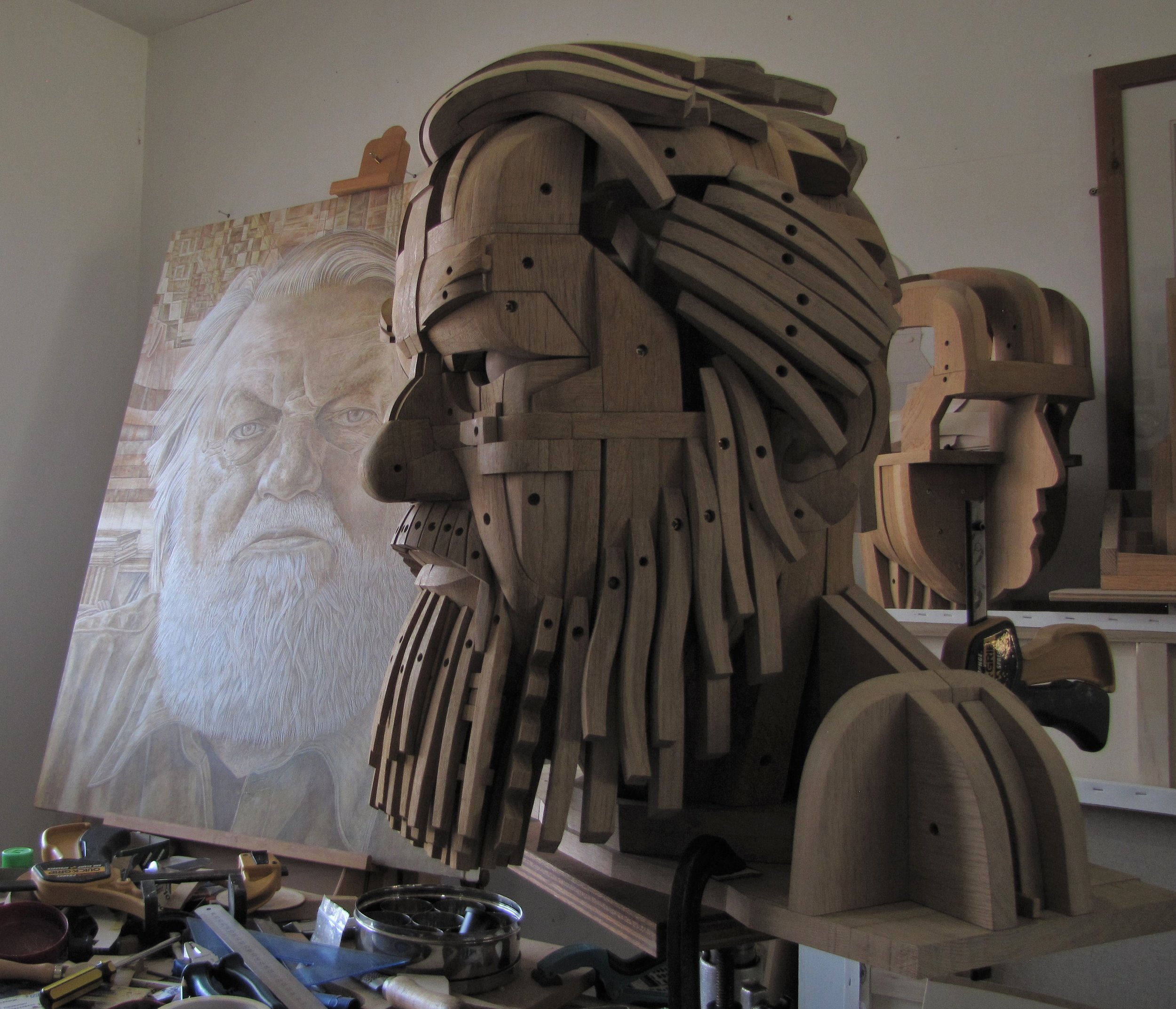 IMG_ RWCK Sculpture & Painting in prog. J O'Rourke.JPG