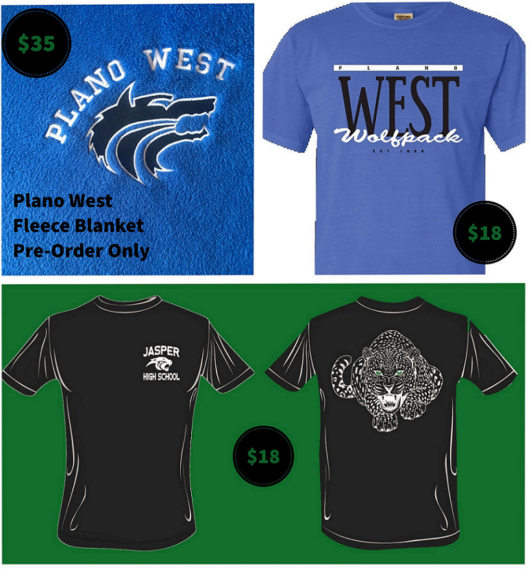 Spirit Wear Sales during Lunch