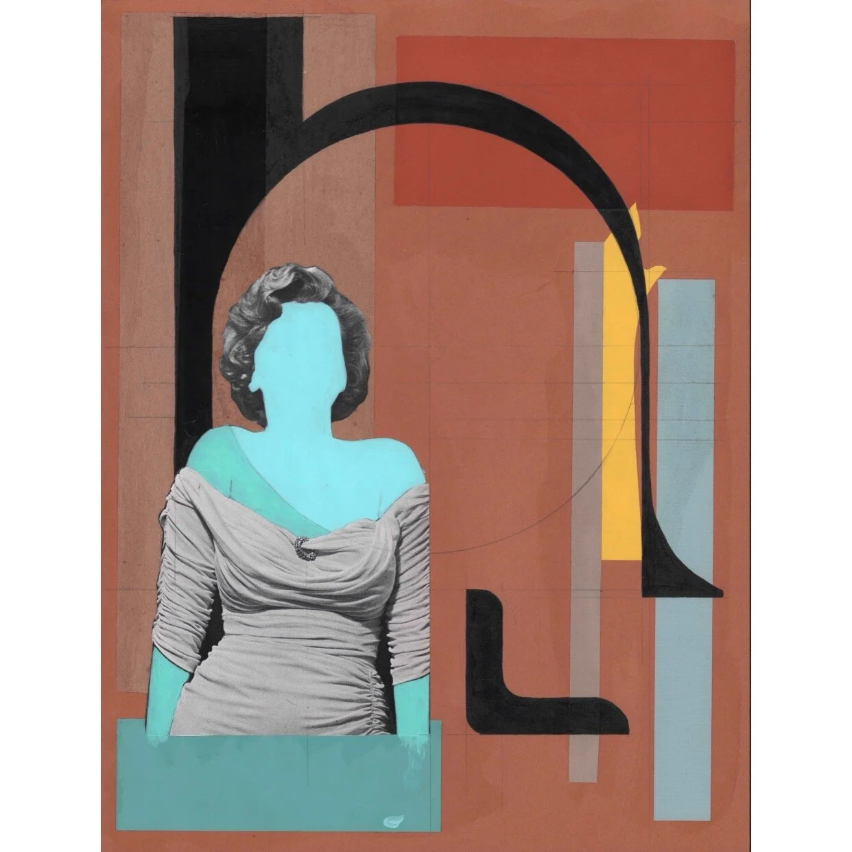  2019 / mixed media collage 