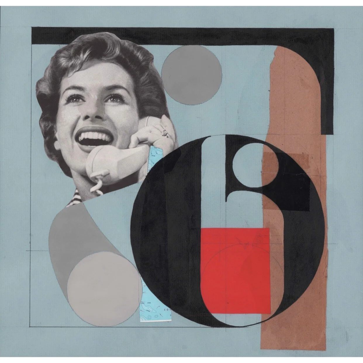  2019 / mixed media collage 