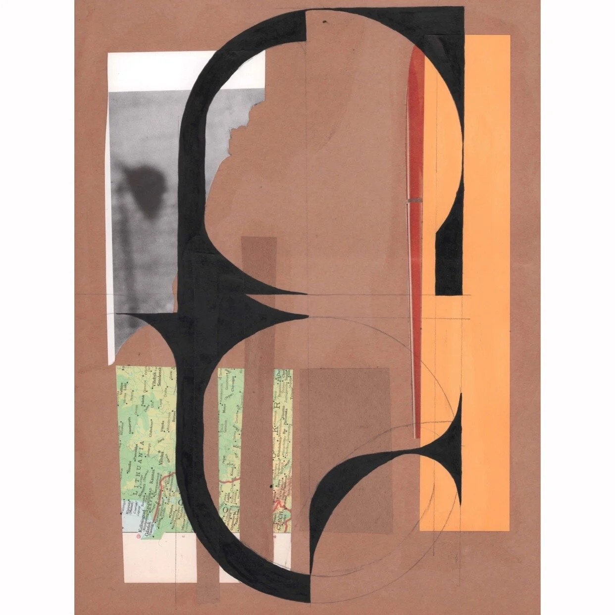  2019 / mixed media collage 