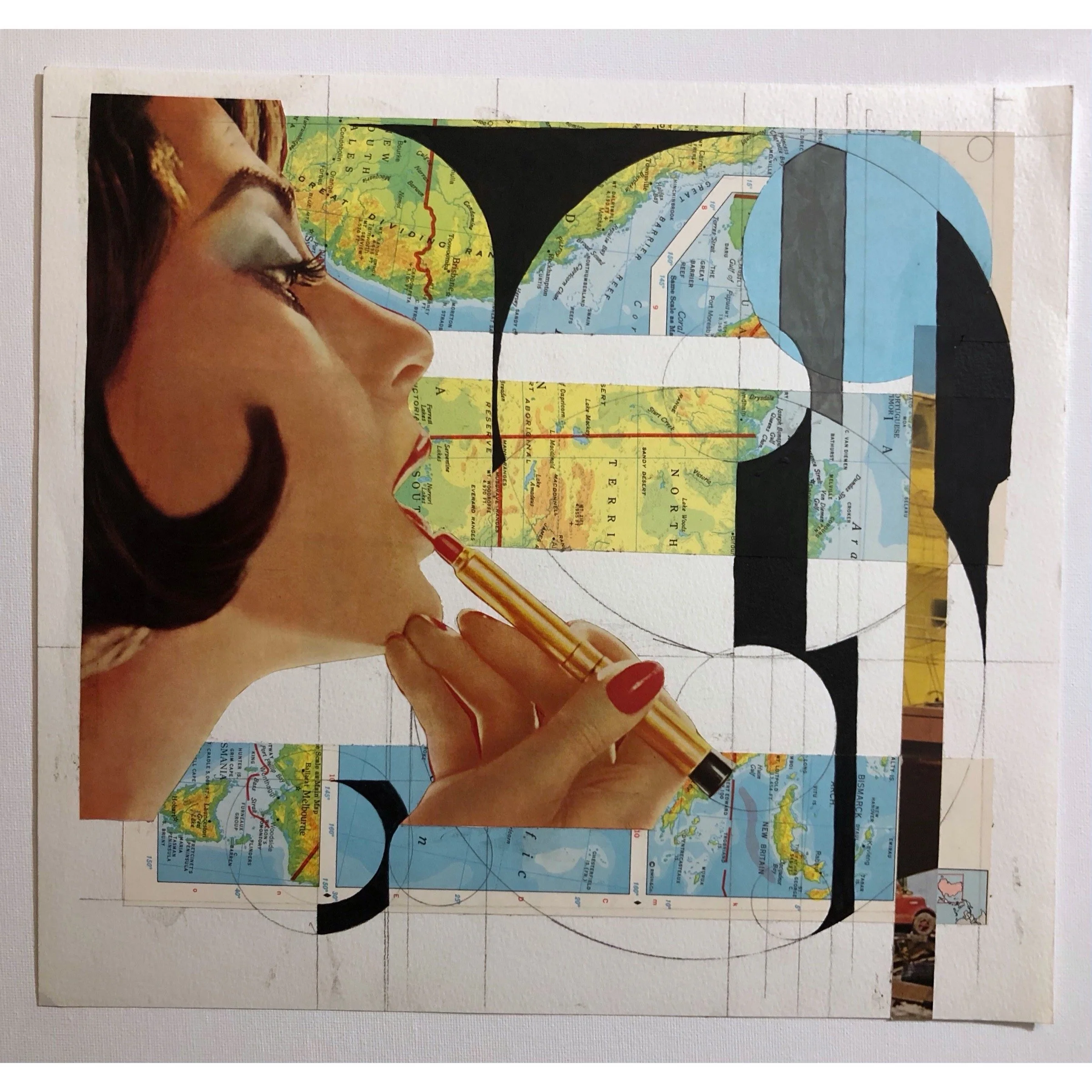  2023 / mixed media collage 