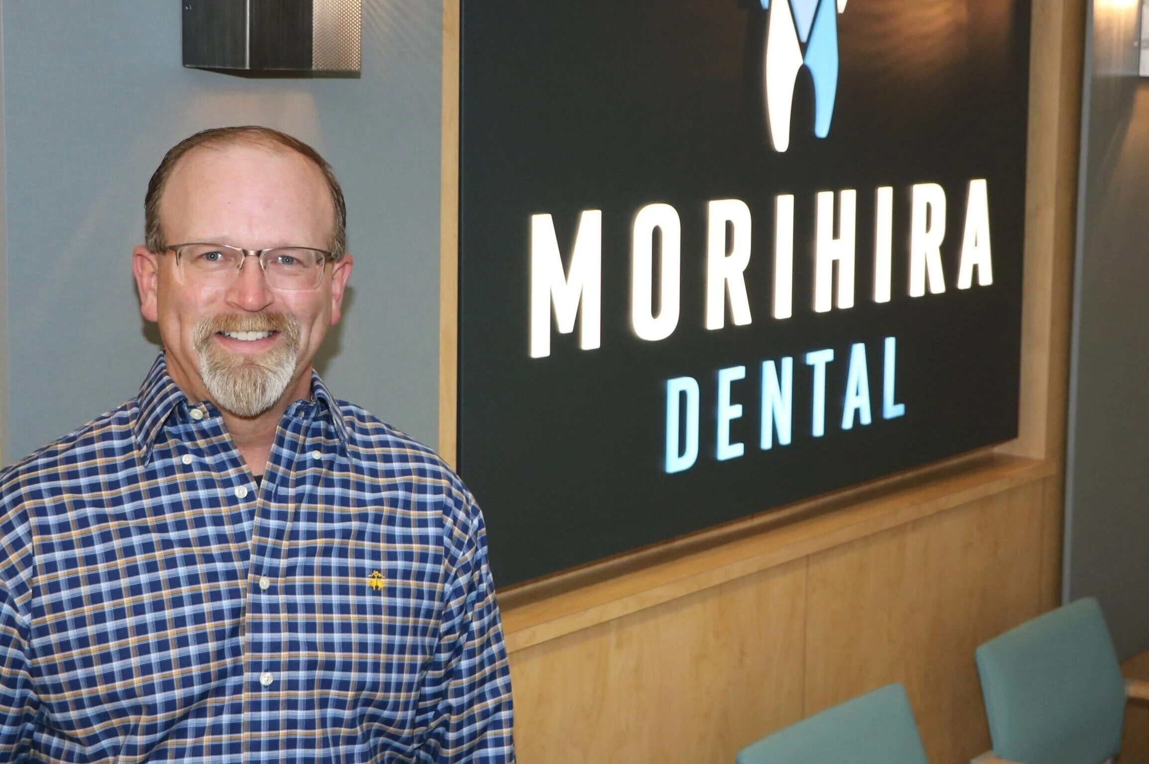 Dr. Mireault at Morihira Dental