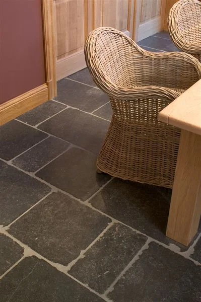 antiqued Belgian Bluestone