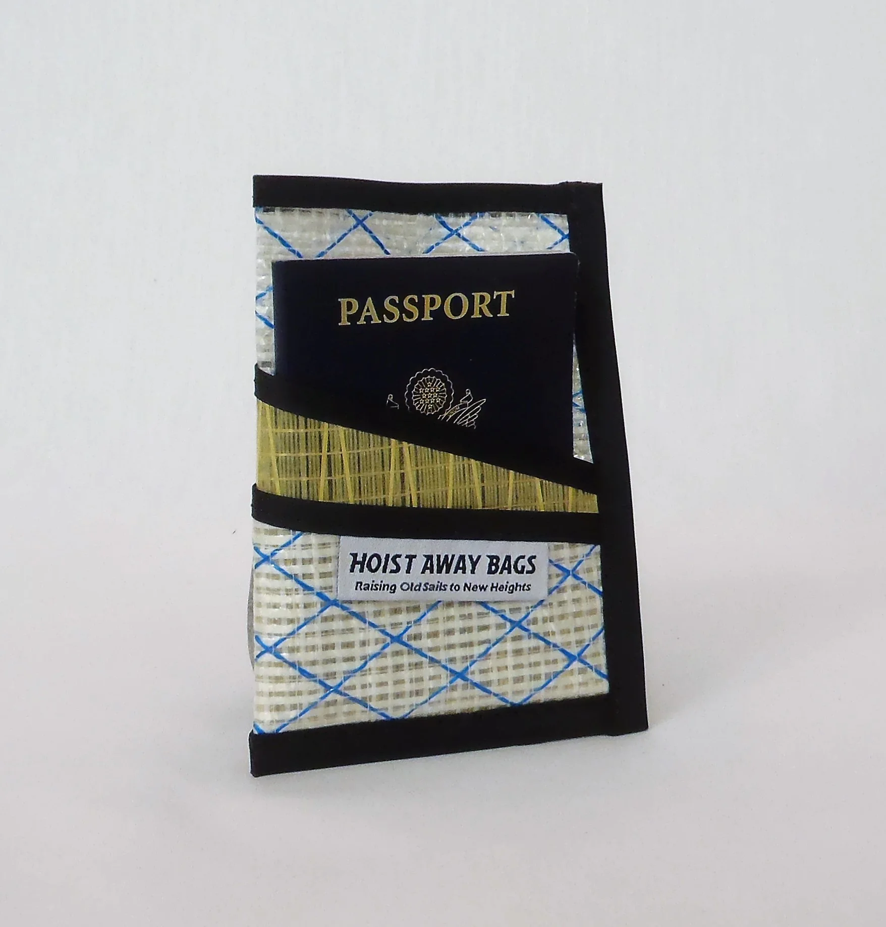 PASSPORT WALLET:  Sail fabric colors will vary.