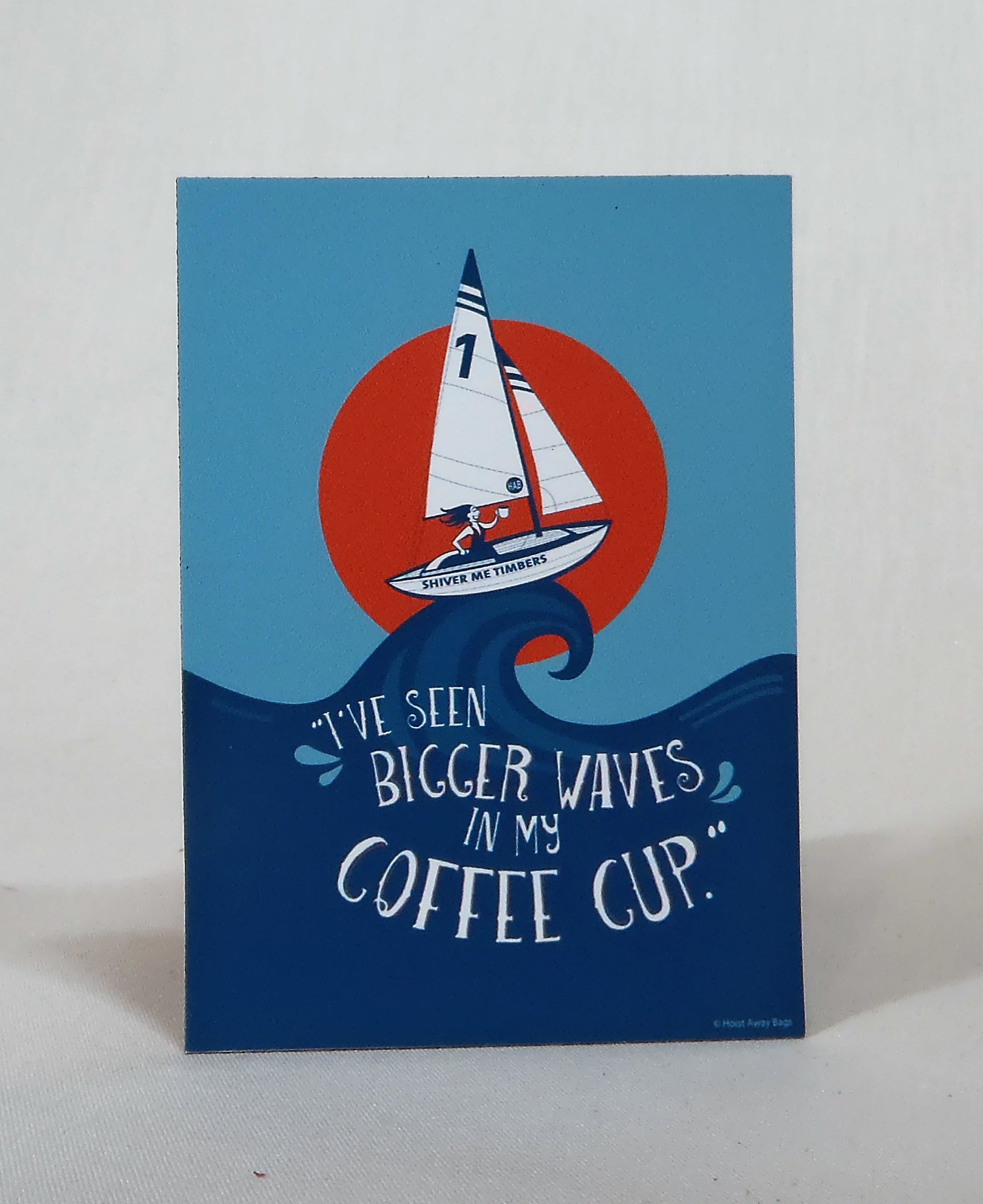 "Shiver Me Timbers" Magnet